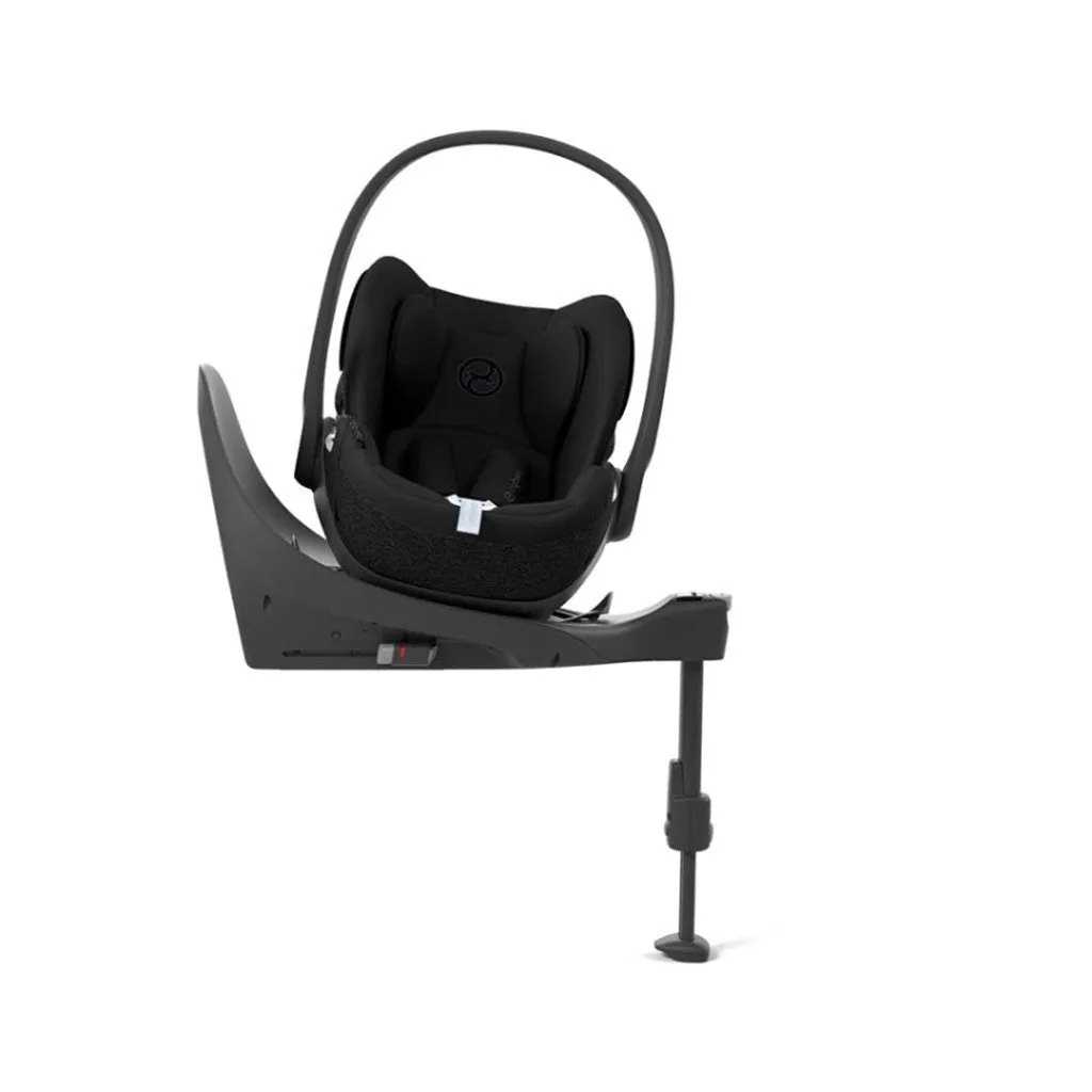 CYBEX BALIOS S Travel System Luxury Bundle with CLOUD T and Snogga Footmuff - Lava Grey