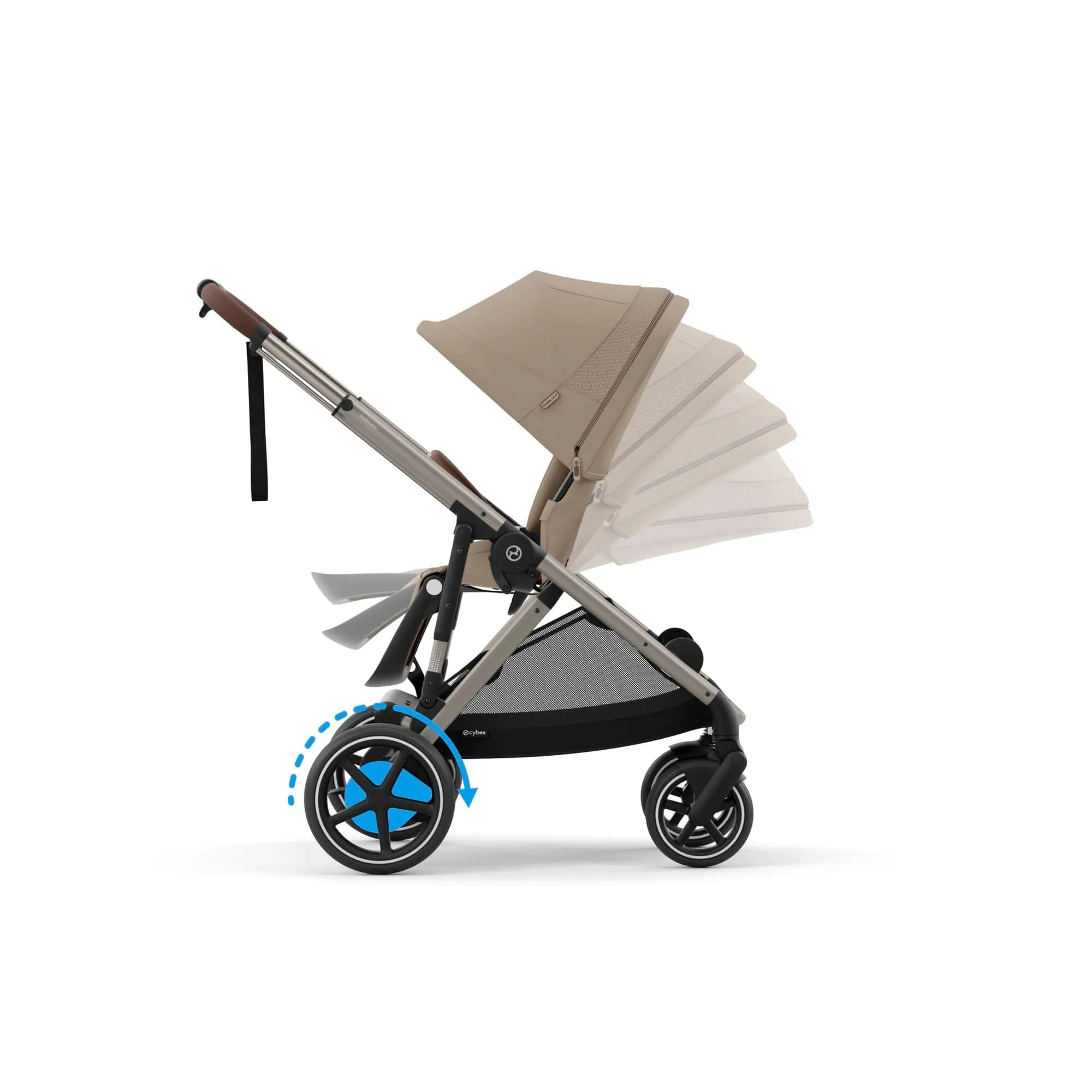 Cybex eGazelle S Luxury Bundle in Almond Beige