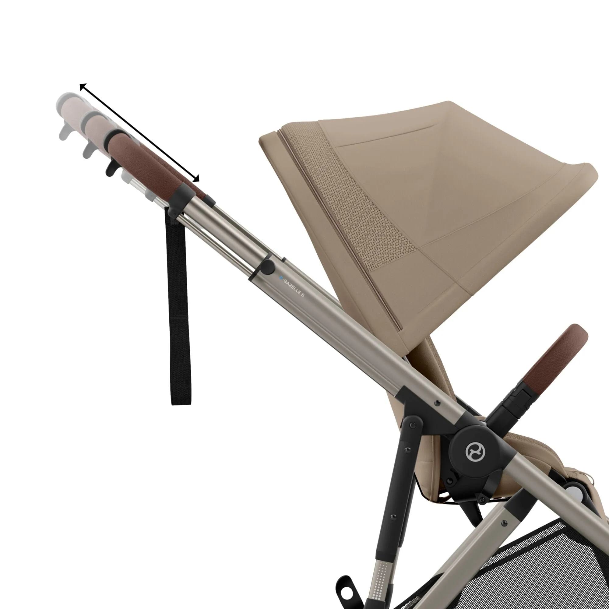 Cybex eGazelle S Luxury Bundle in Almond Beige