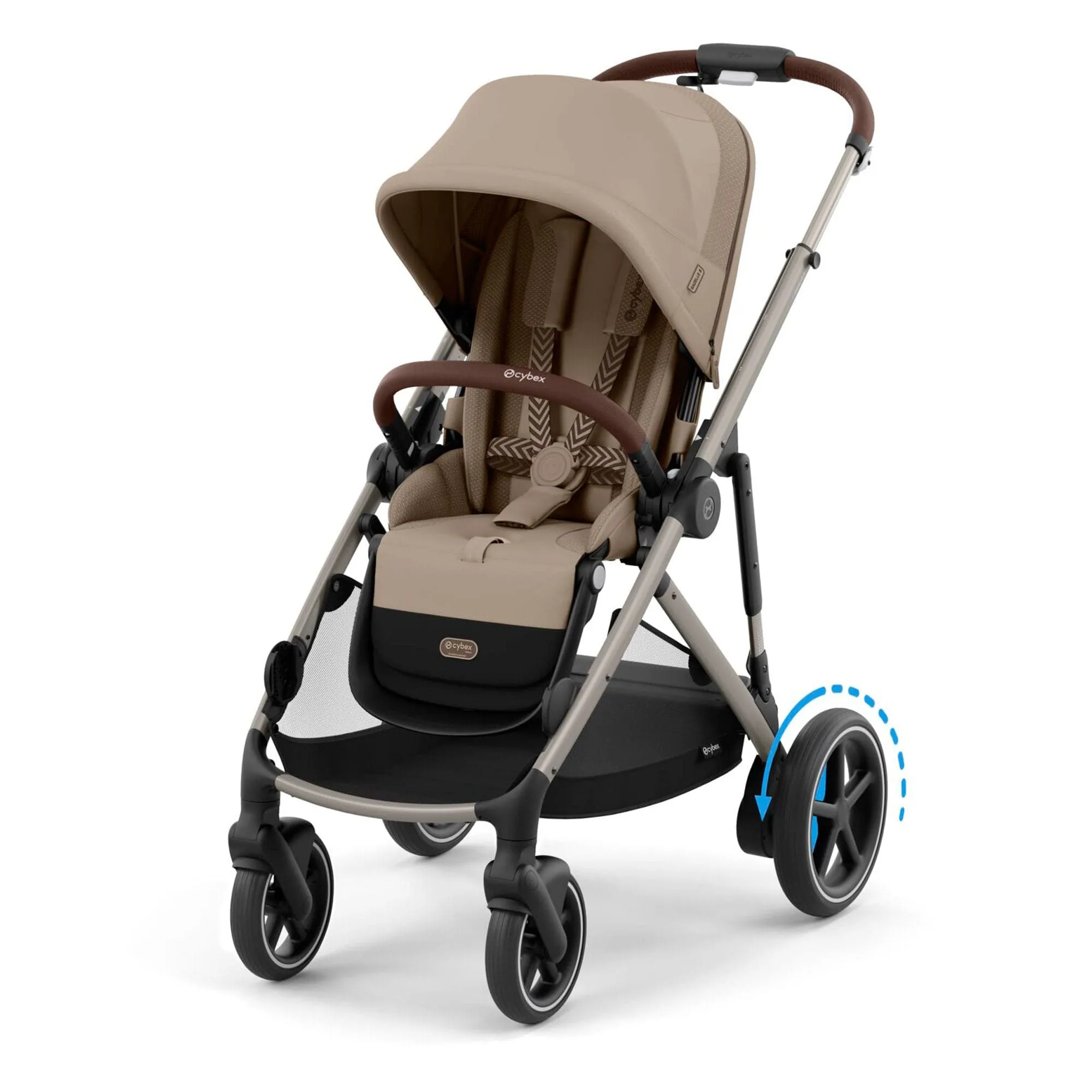 Cybex eGazelle S Luxury Bundle in Almond Beige