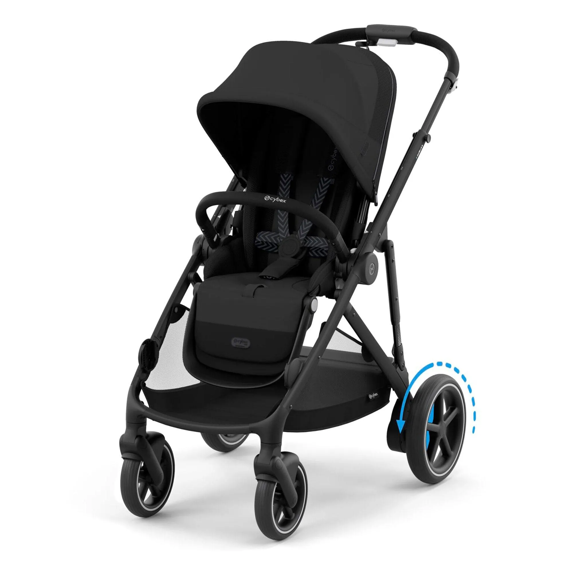Cybex eGazelle S Luxury Bundle in Moon Black