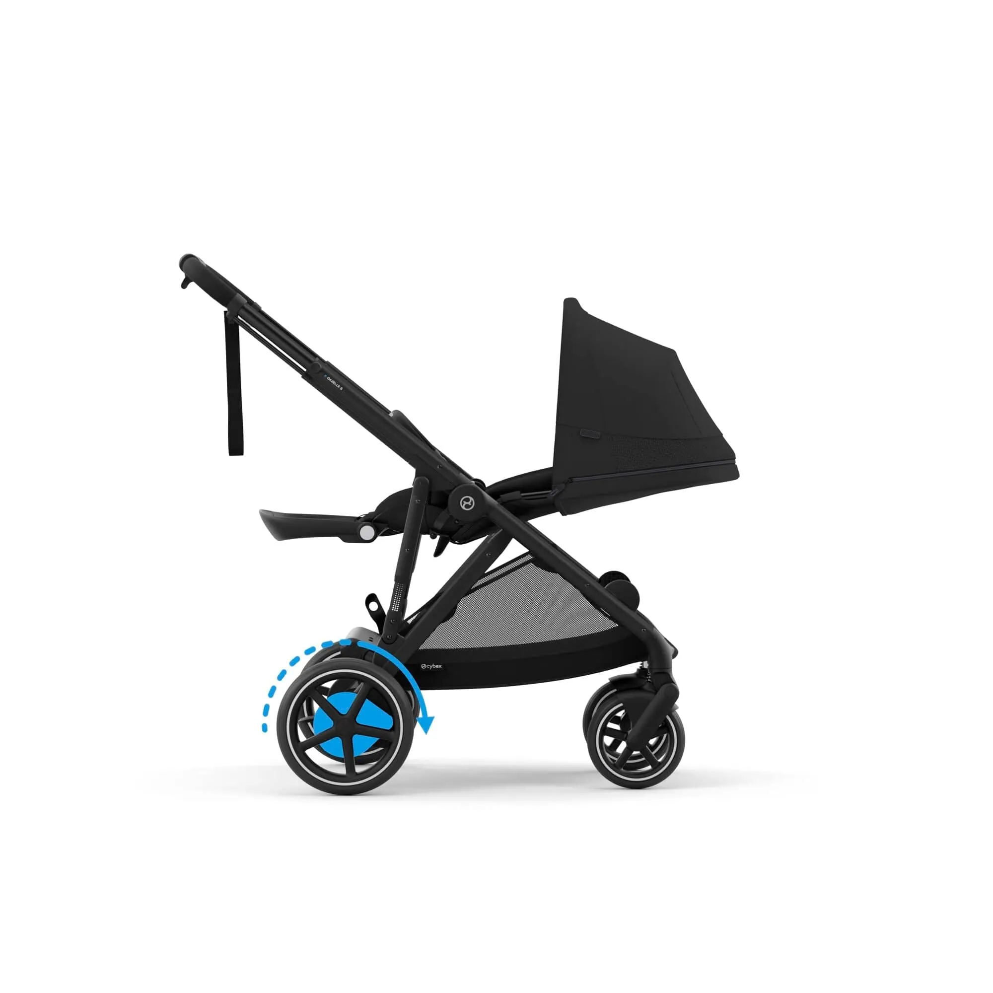 Cybex eGazelle S Luxury Bundle in Moon Black