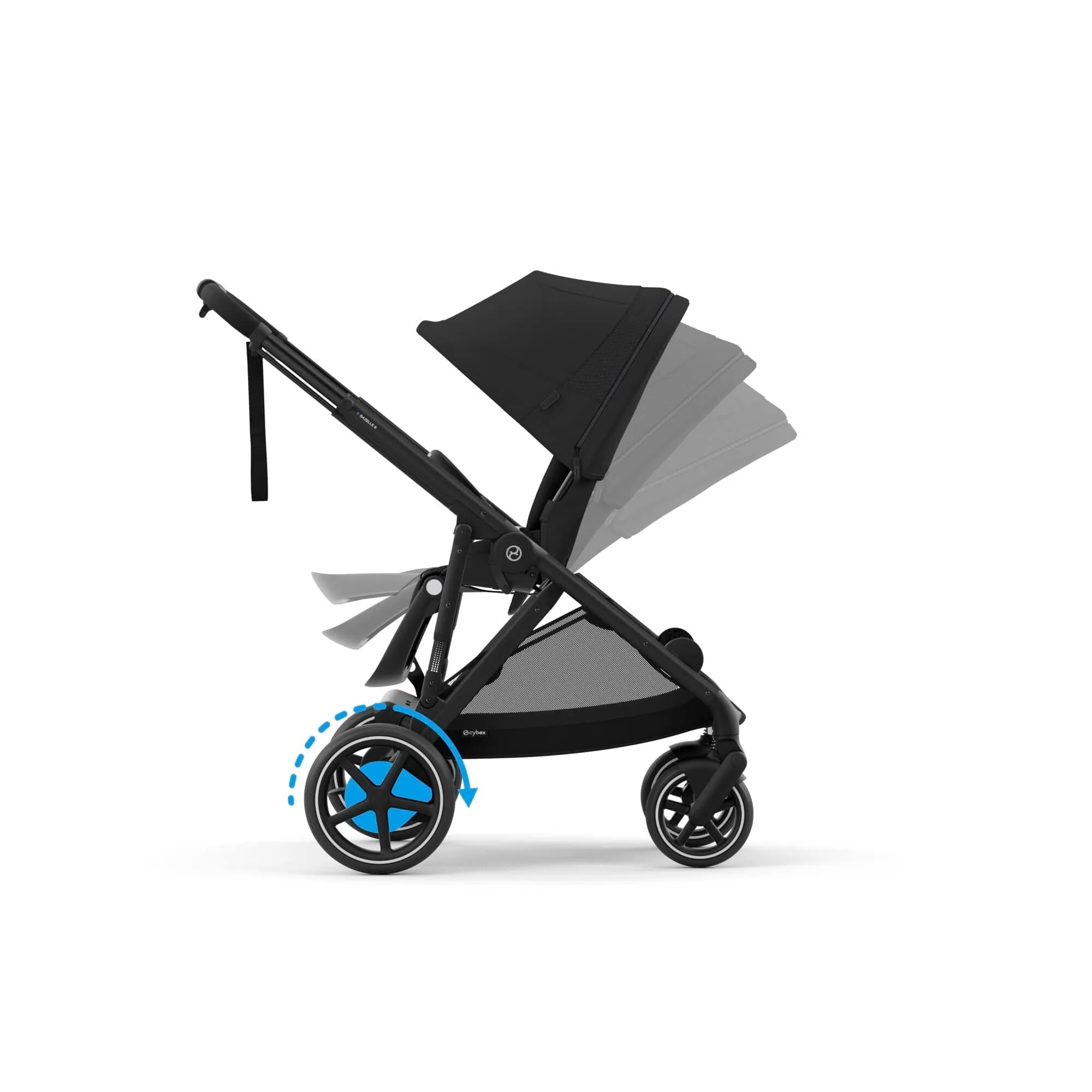 Cybex eGazelle S Luxury Bundle in Moon Black