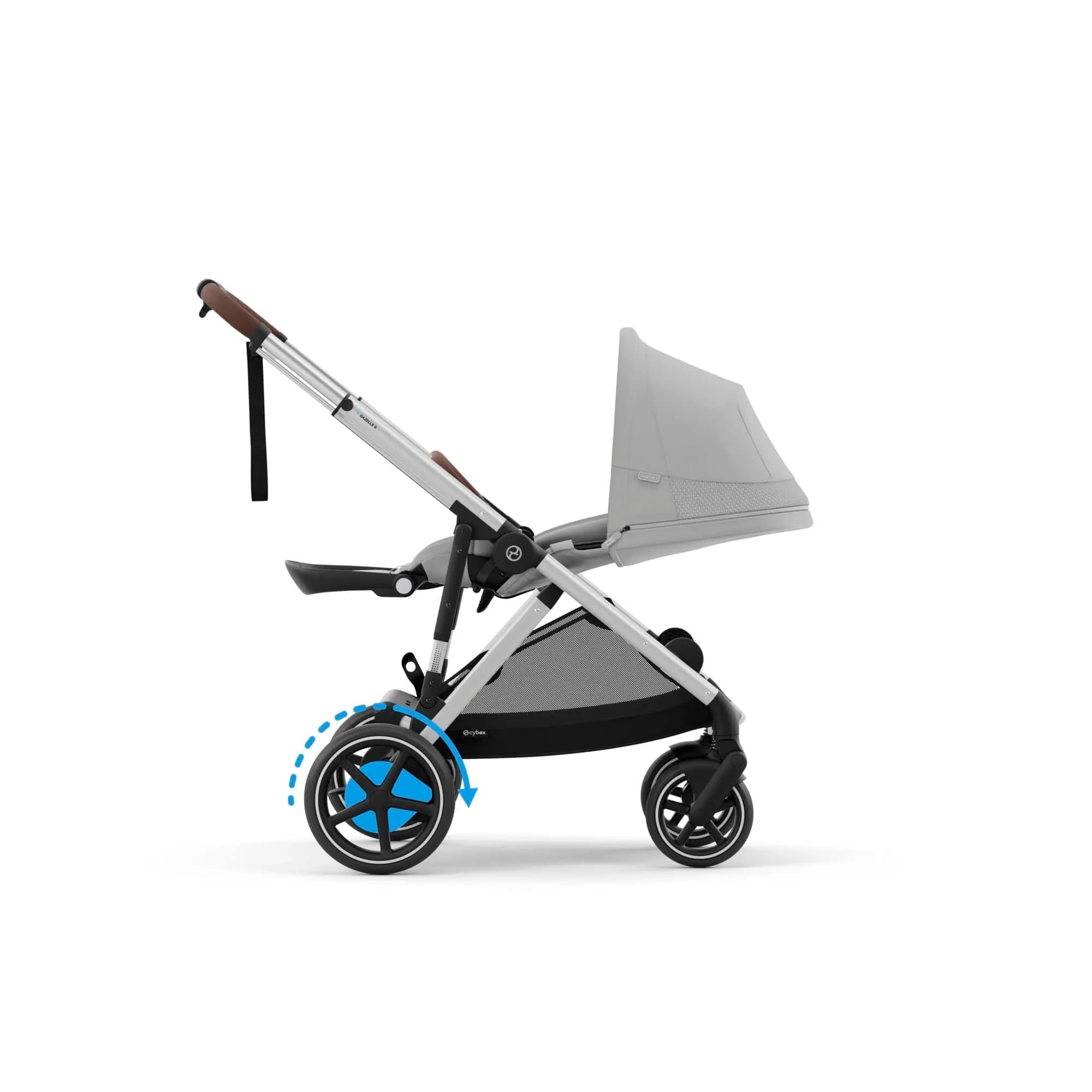 Cybex eGazelle S Luxury Bundle in Stone Grey