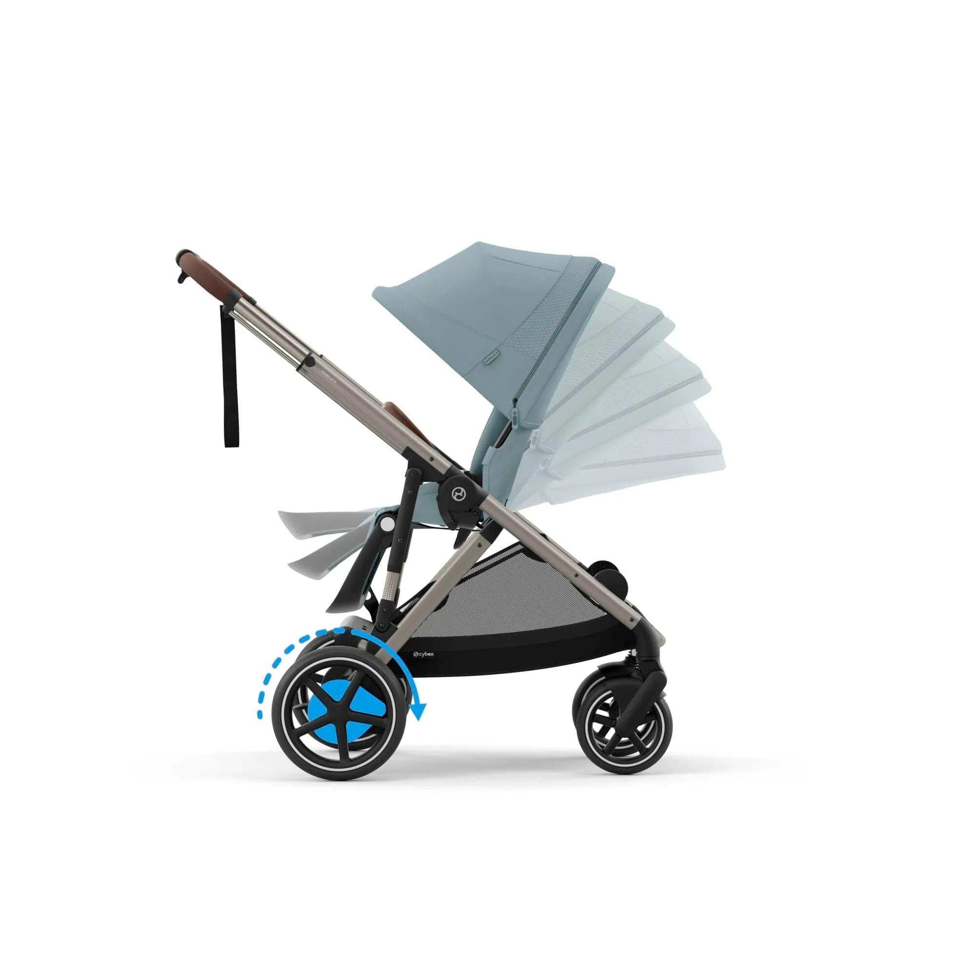 Cybex eGazelle S Luxury Bundle in Stormy Blue