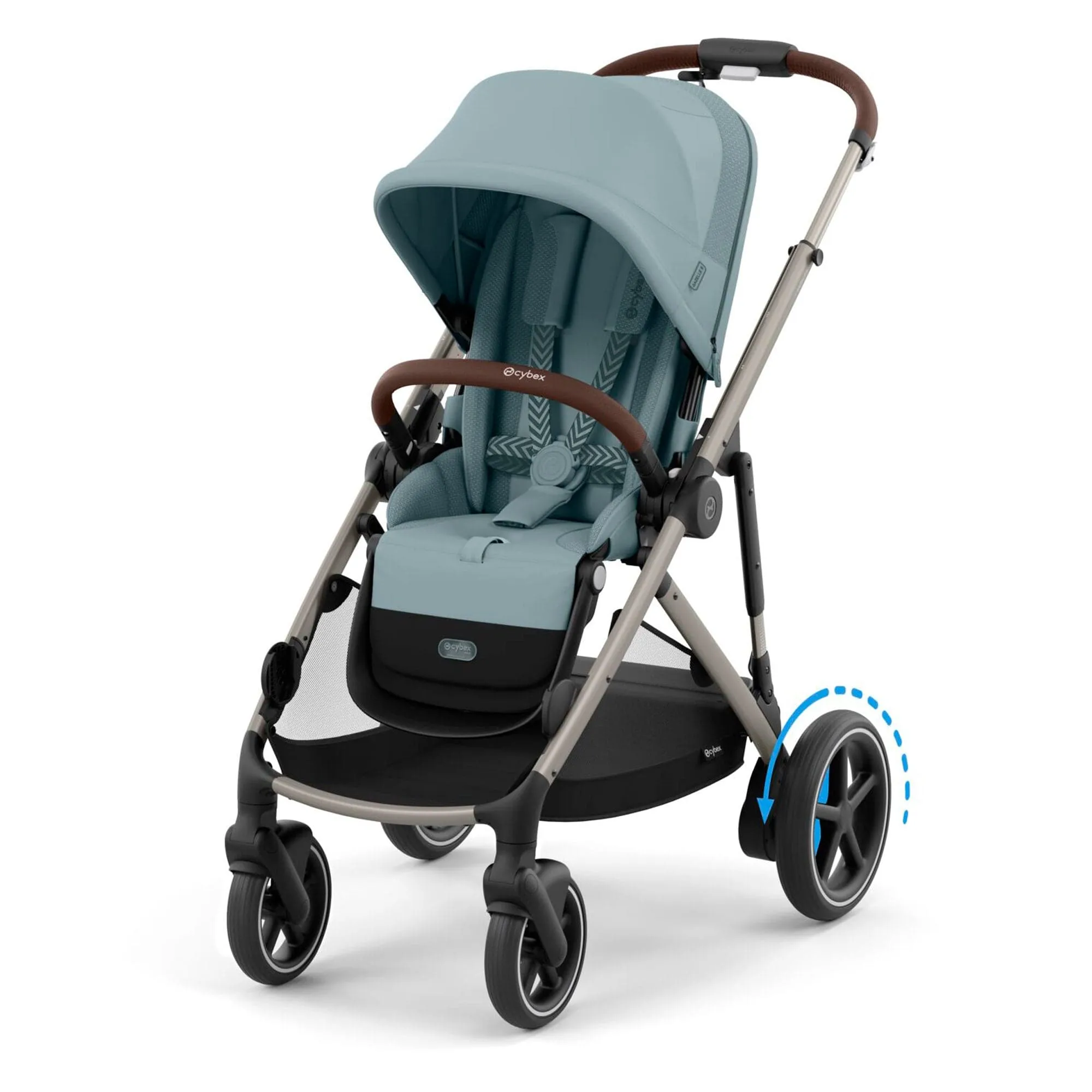 Cybex eGazelle S Luxury Bundle in Stormy Blue