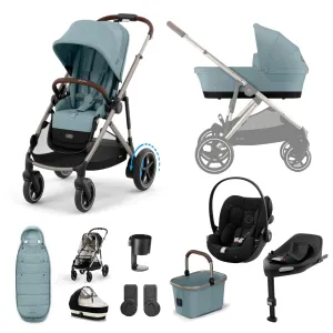Cybex eGazelle S Luxury Bundle in Stormy Blue