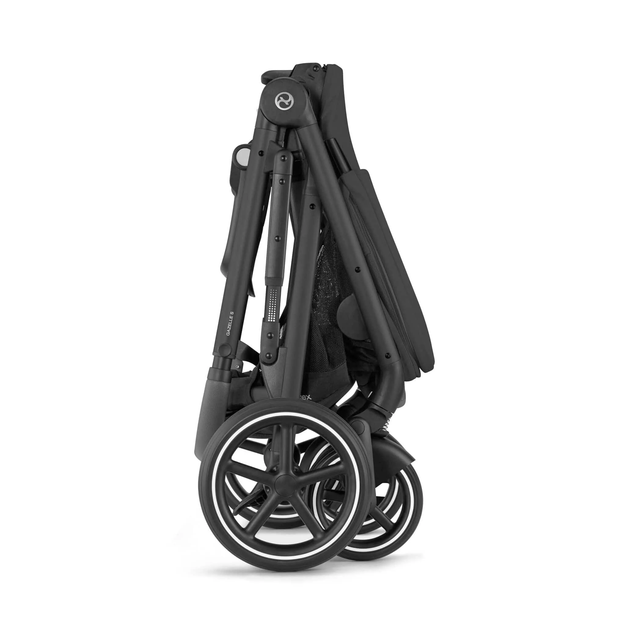 Cybex Gazelle S Luxury Bundle in Black/Moon Black