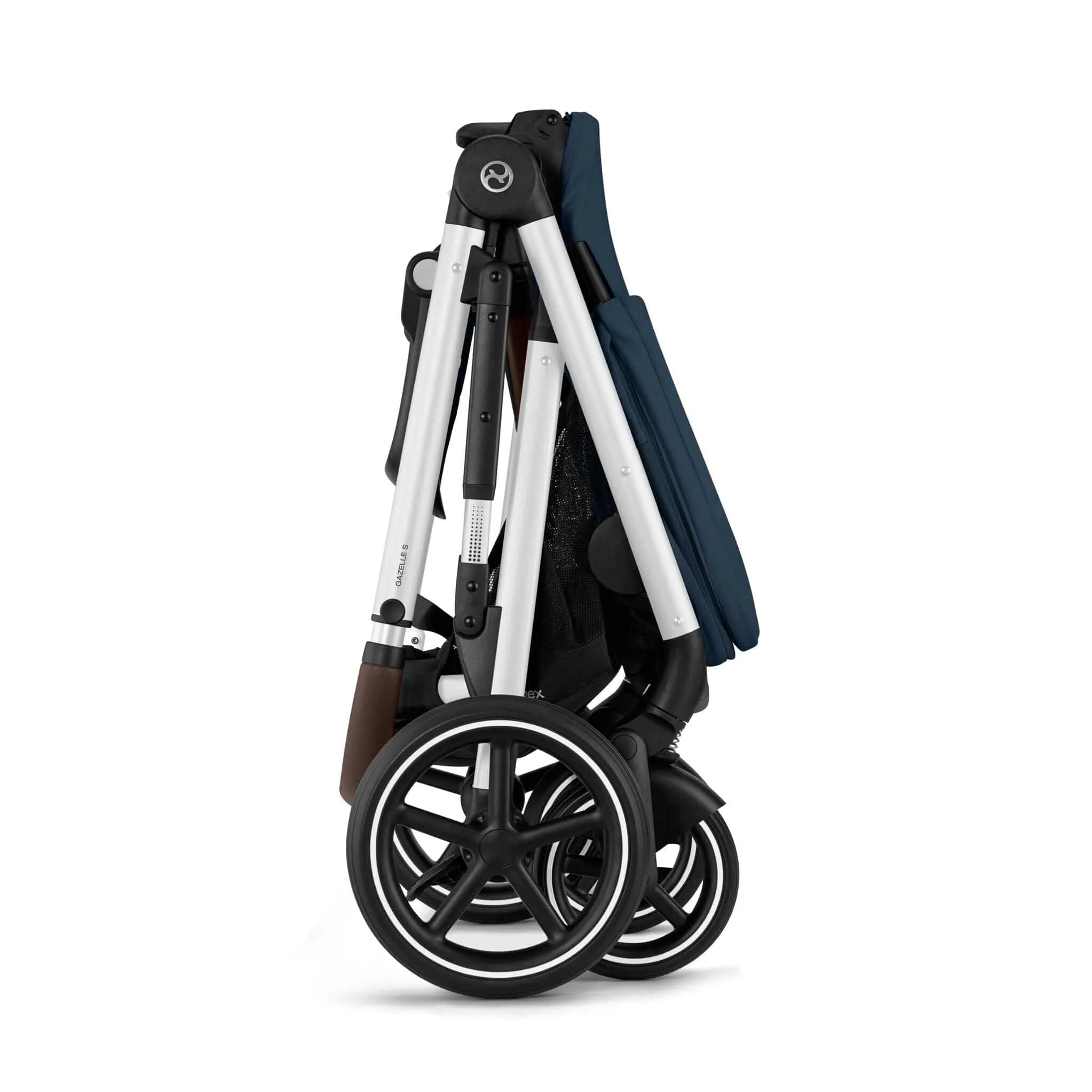 Cybex Gazelle S Luxury Bundle in Silver/Ocean Blue