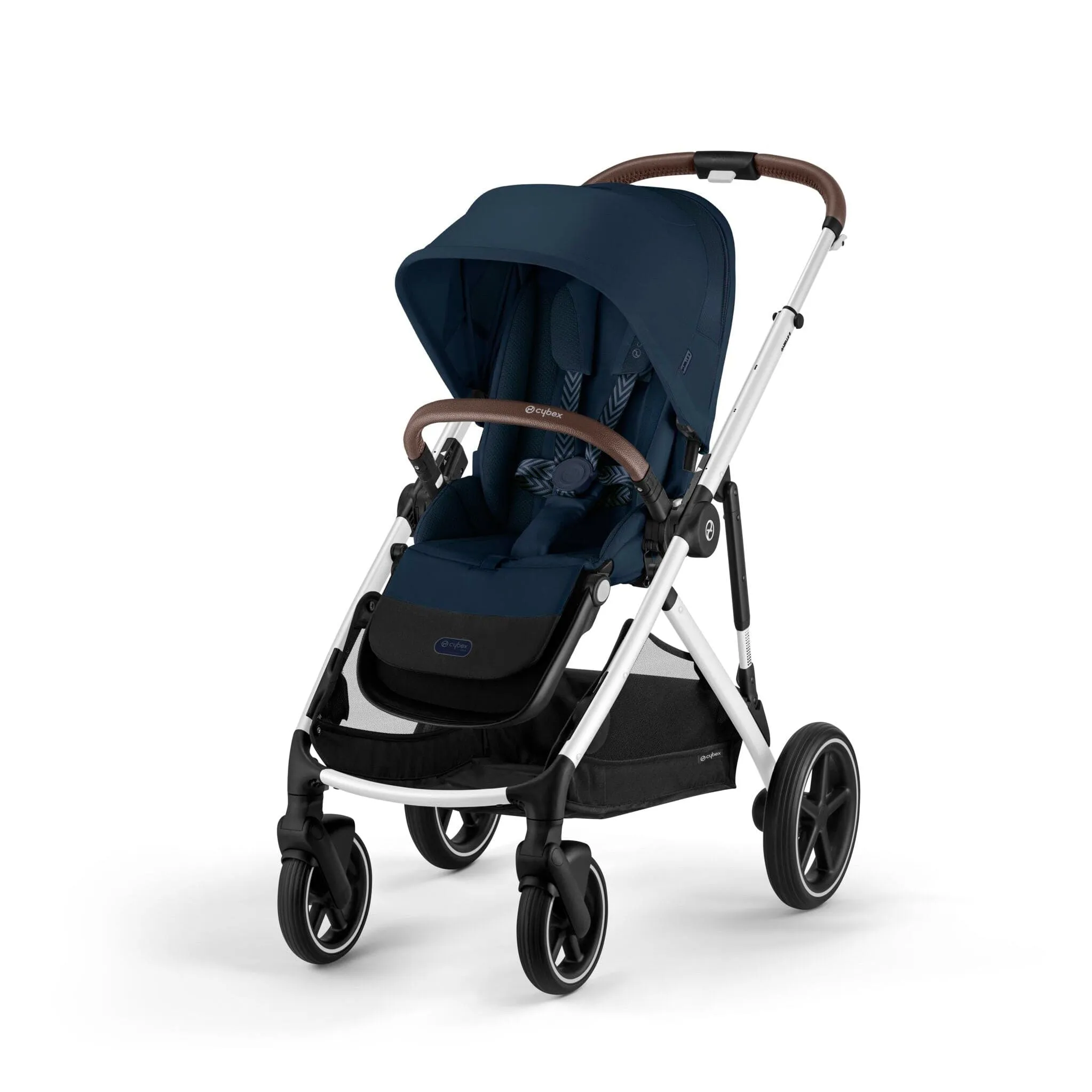 Cybex Gazelle S Luxury Bundle in Silver/Ocean Blue