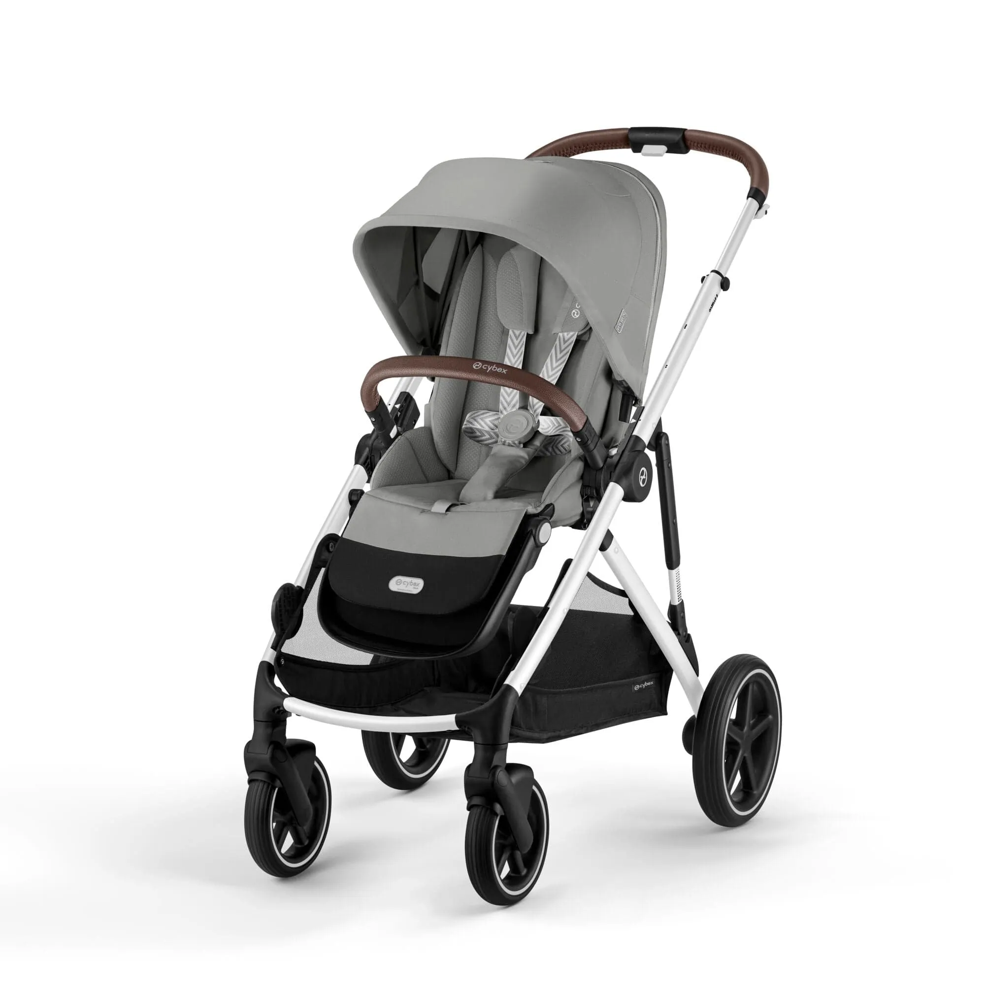Cybex Gazelle S Luxury Bundle in Silver/Stone Grey