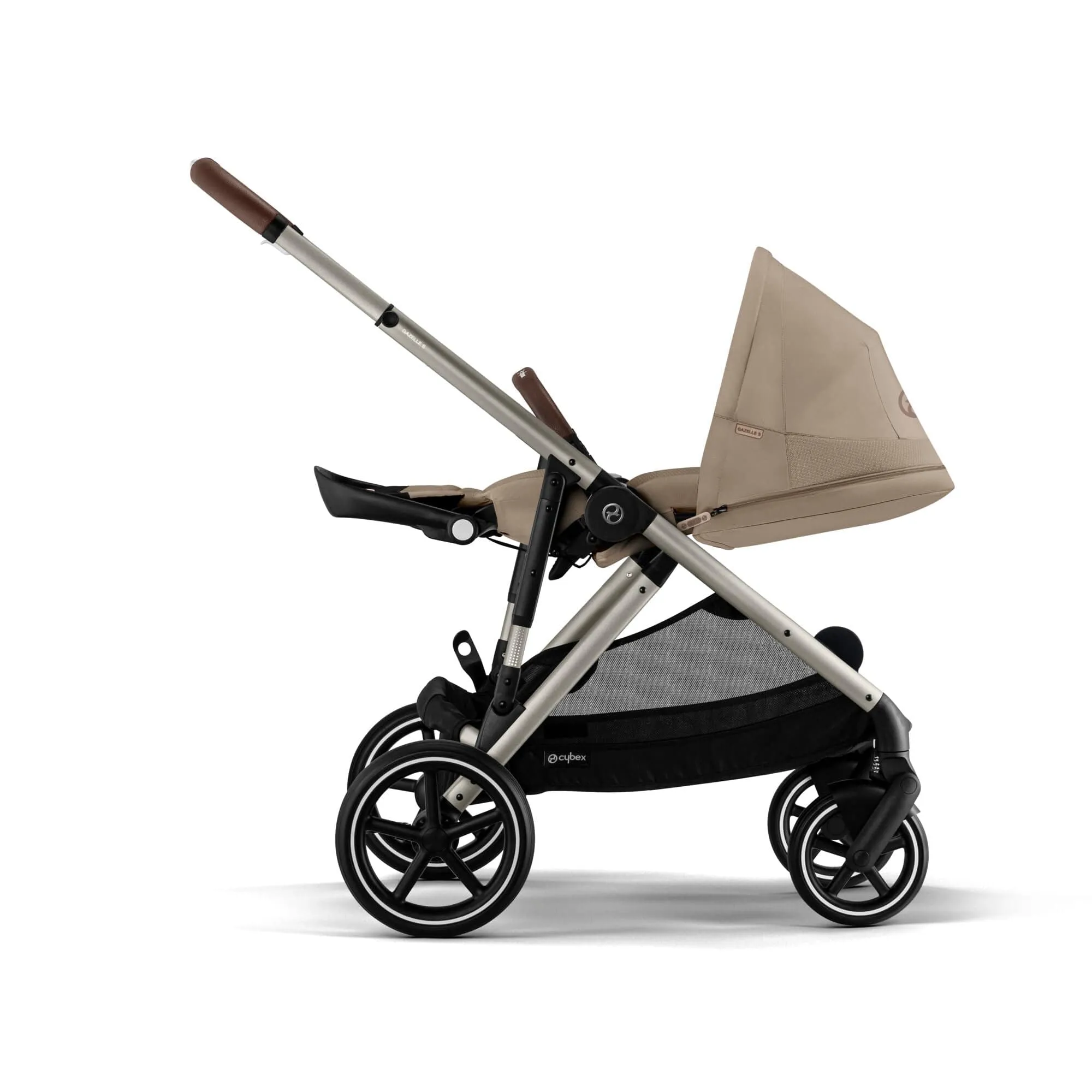 Cybex Gazelle S Luxury Bundle in Taupe/Almond Beige