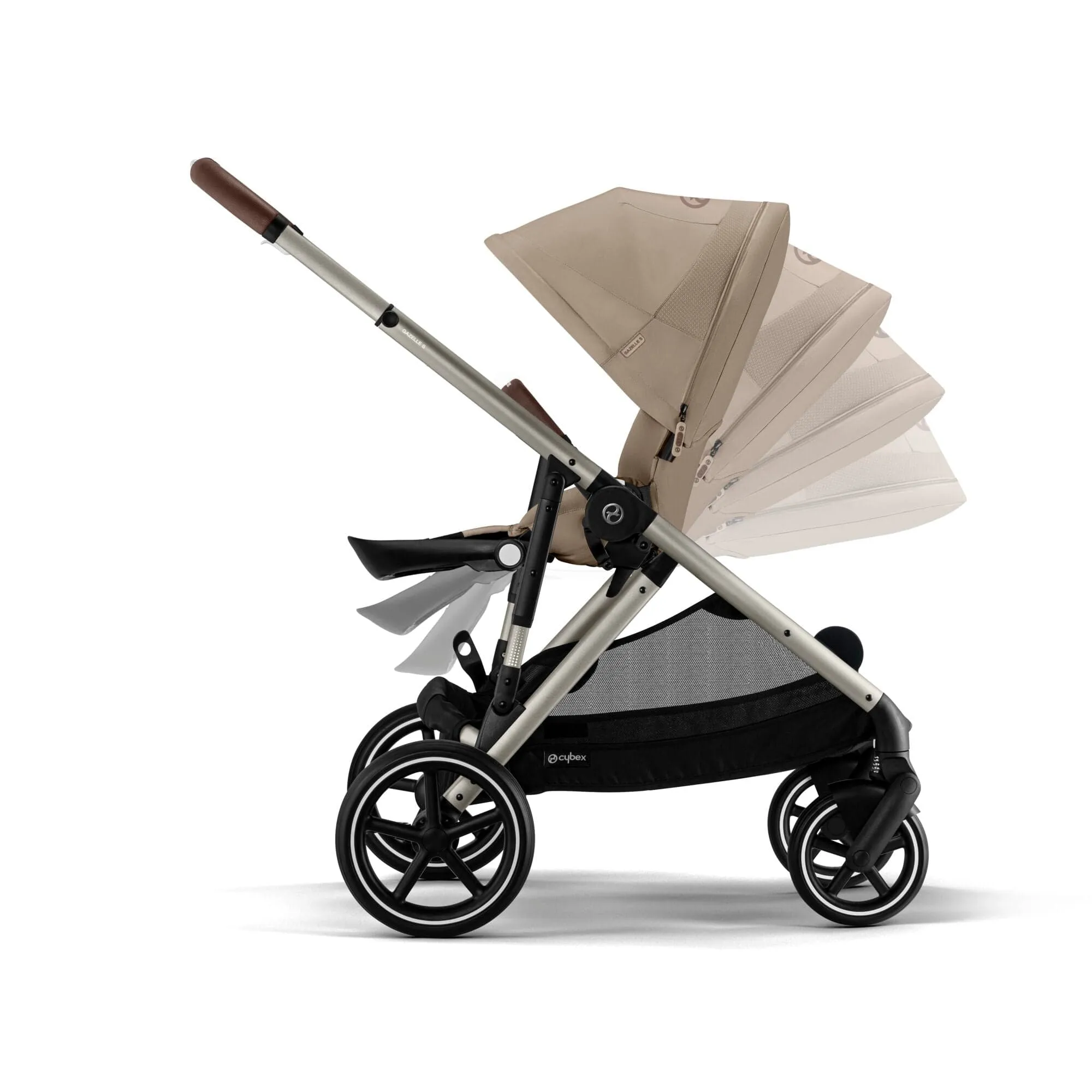 Cybex Gazelle S Luxury Bundle in Taupe/Almond Beige