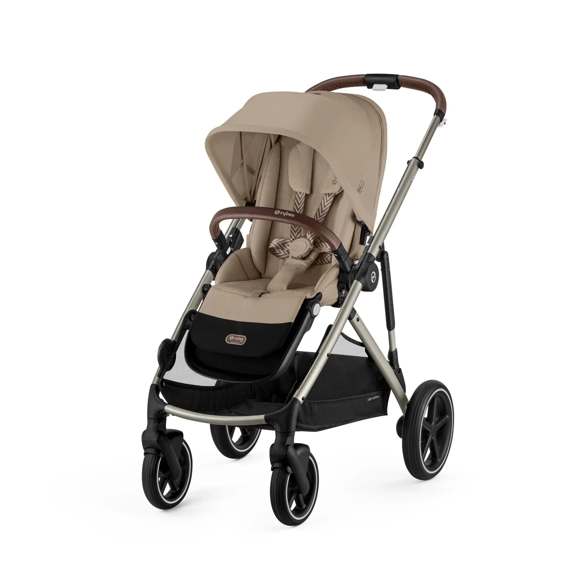 Cybex Gazelle S Luxury Bundle in Taupe/Almond Beige