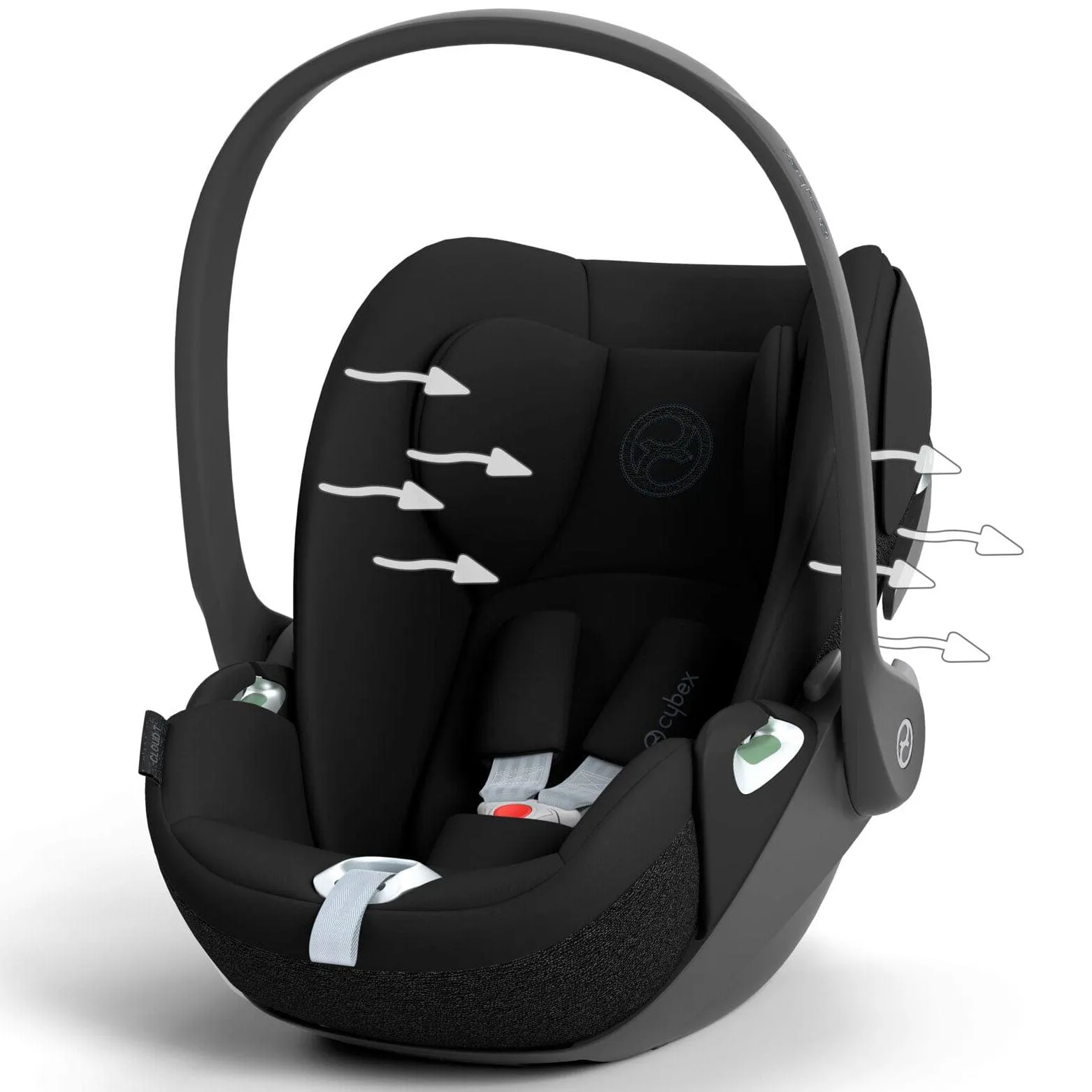 Cybex Gazelle S Luxury Bundle in Taupe/Seashell Beige
