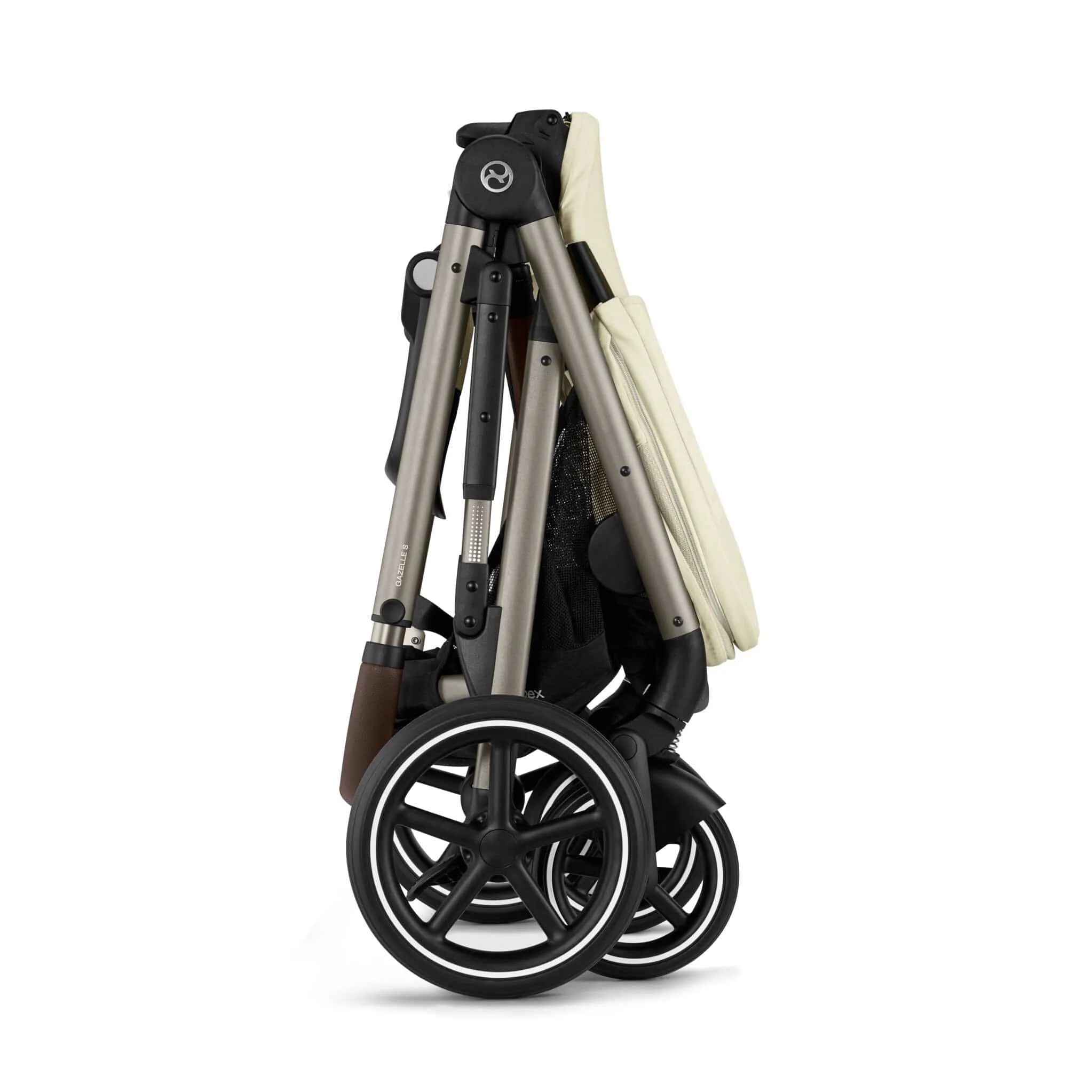 Cybex Gazelle S Luxury Bundle in Taupe/Seashell Beige