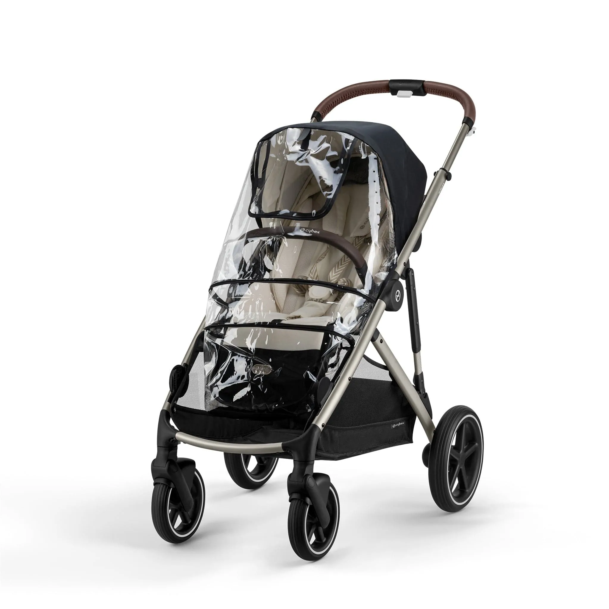 Cybex Gazelle S Luxury Bundle in Taupe/Seashell Beige