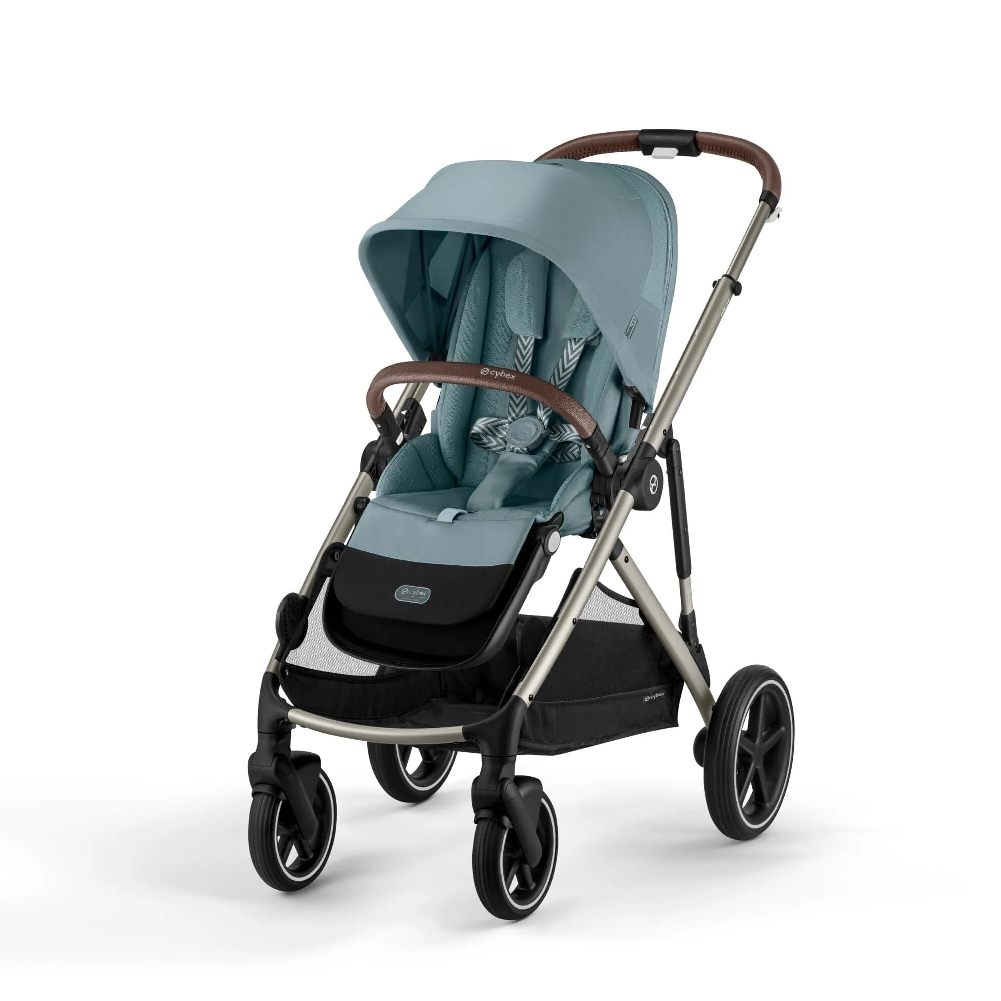 Cybex Gazelle S Luxury Bundle in Taupe/Stormy Blue