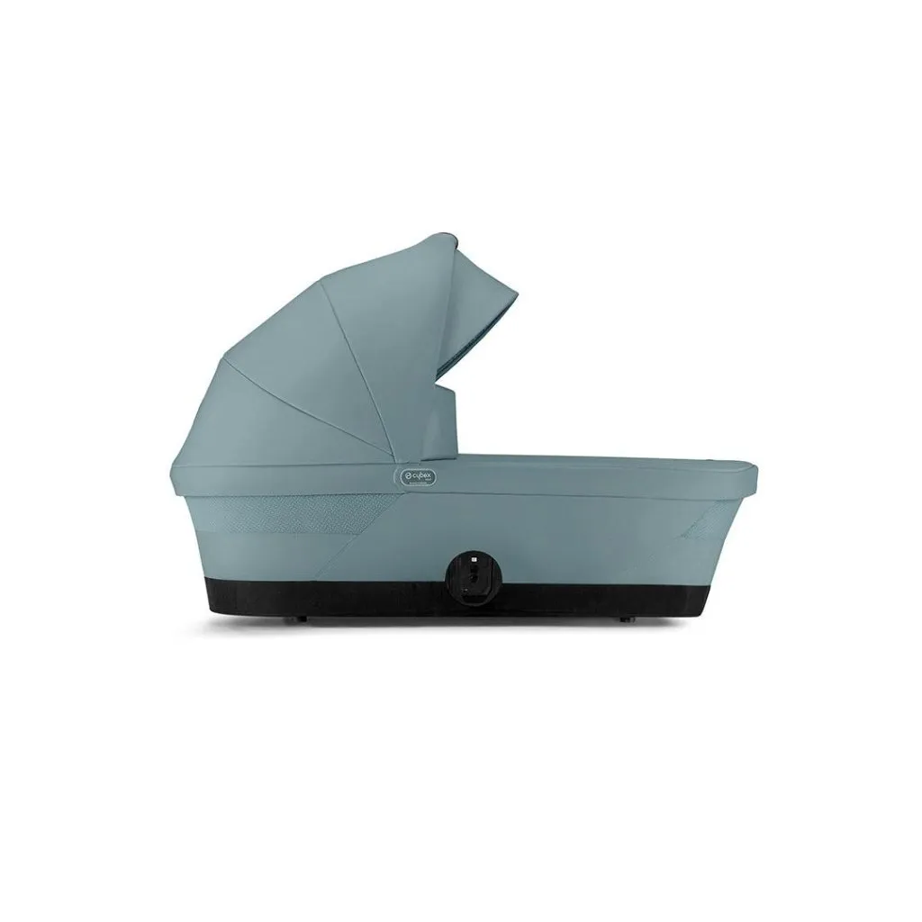 CYBEX Gazelle S Travel System Luxury Bundle With Gold Footmuff and CLOUD T - Sky Blue