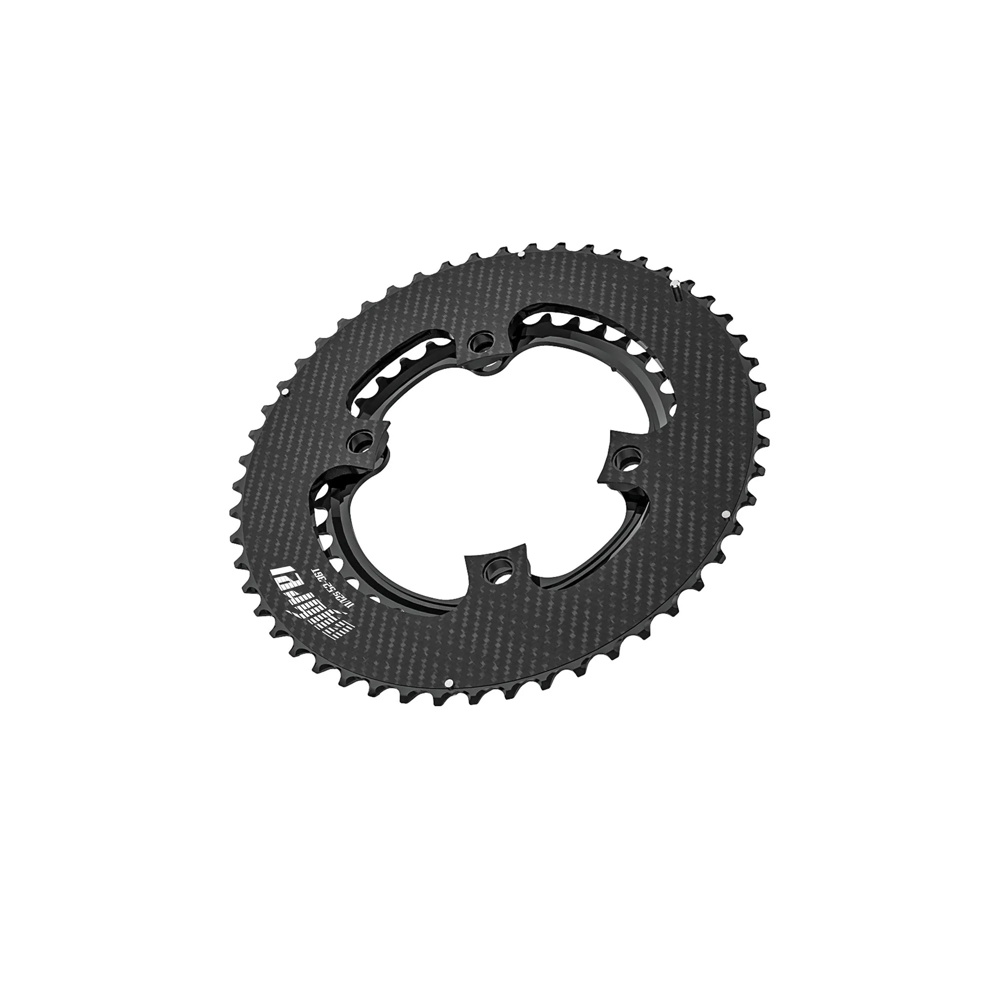 Cybrei Metarbon Carbon Chainring Set - Black