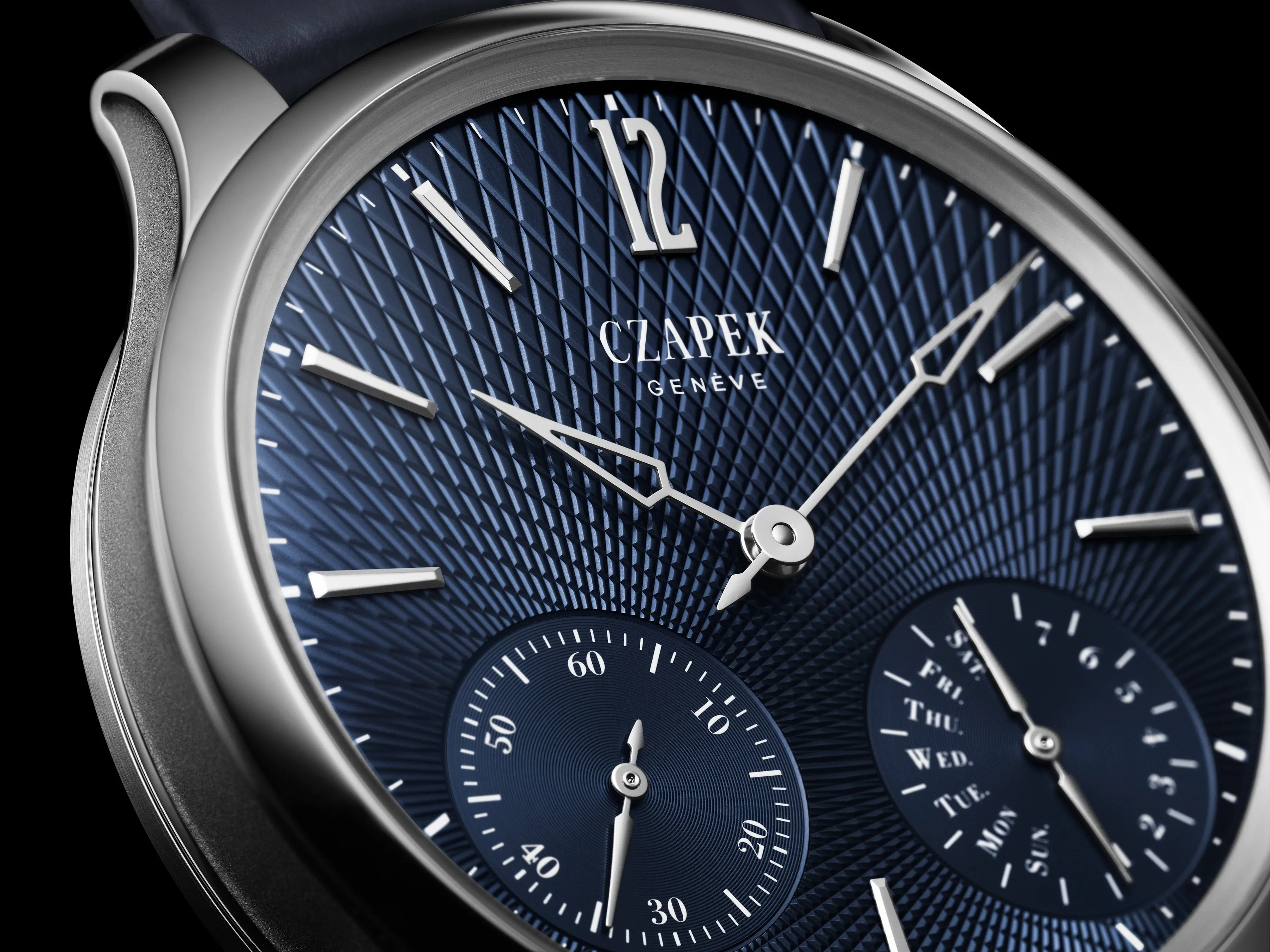 Czapek Quai des Bergues 40.5mm Deep Blue