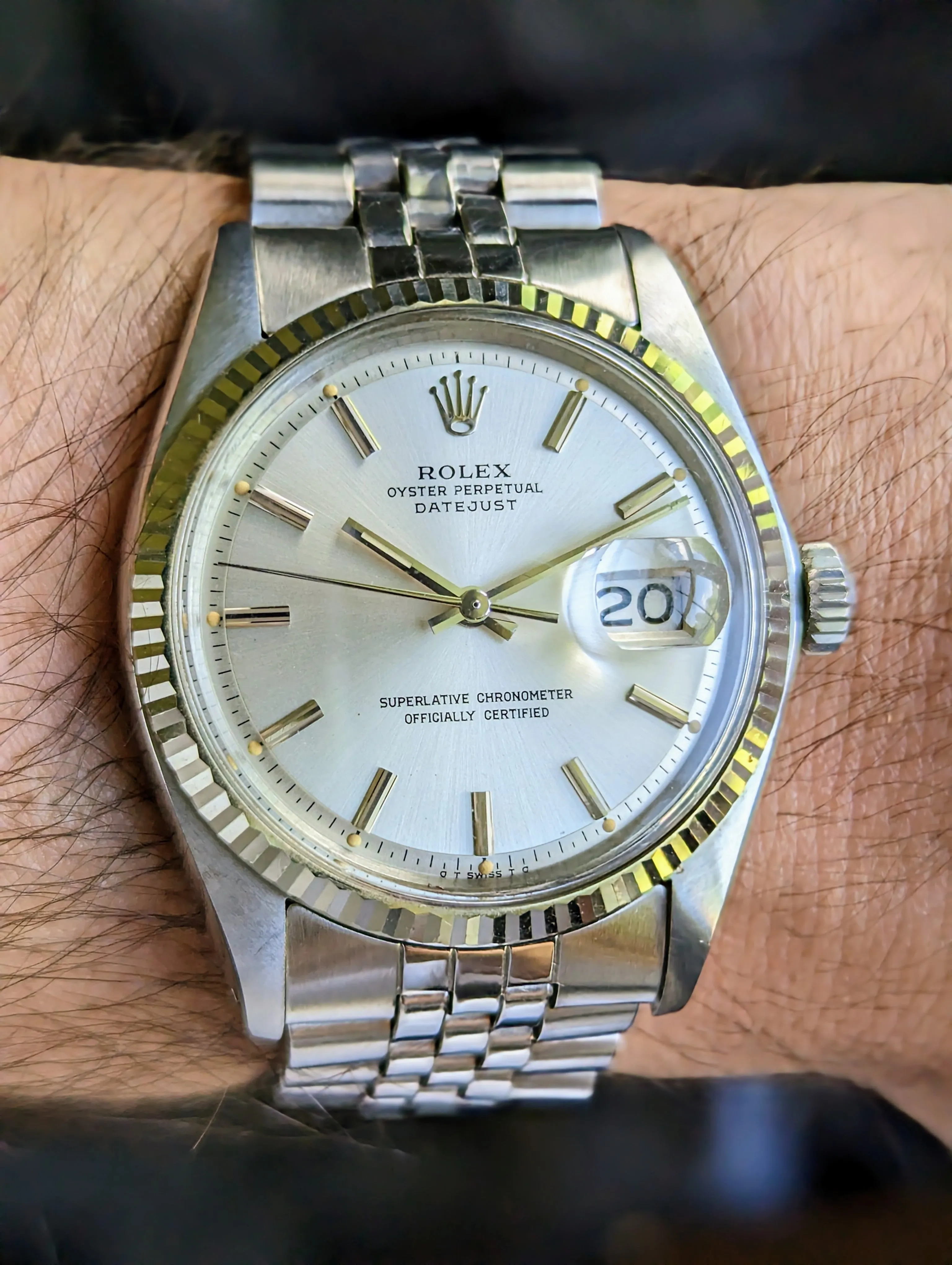 Datejust 1601 - Silver Sigma