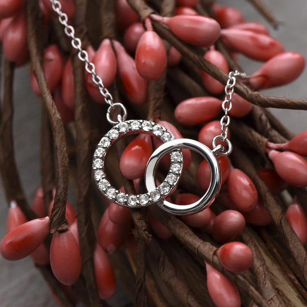 Daughter Gift, from Mom to Daughter Necklace, Daughter Birthday gift, with Message Card: I Love you…