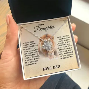 Daughter Gift-Never forget-From Dad