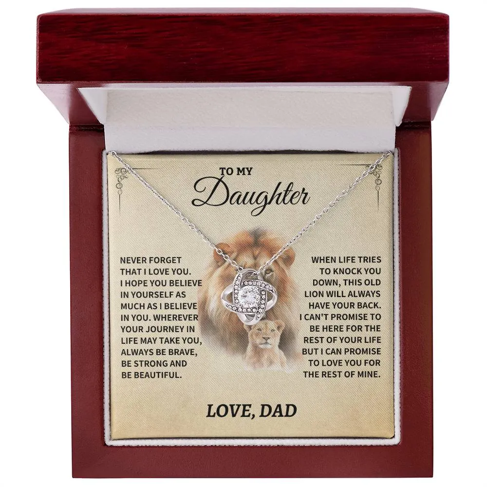 Daughter Gift-Never forget-From Dad