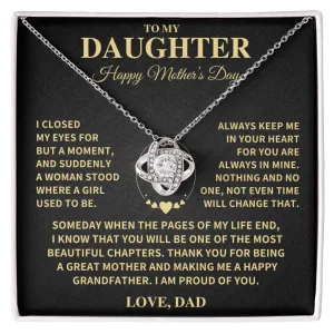 Daughter, Mother's Day Gift-From Dad