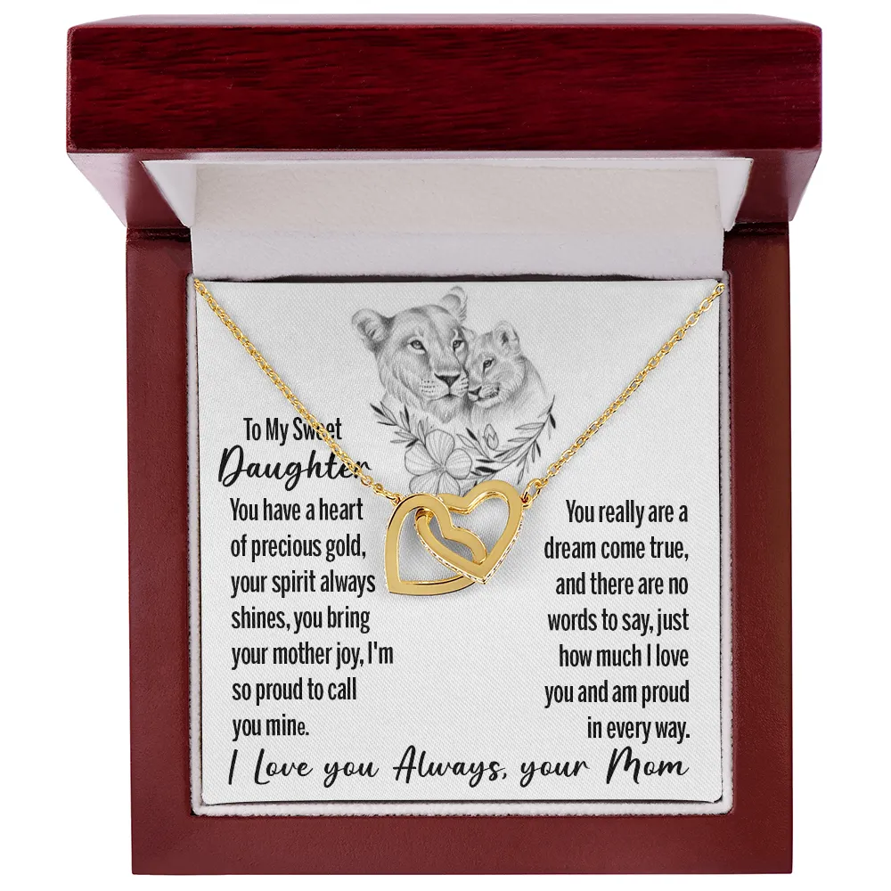 Daughter Necklace Gift From Mom - You Bring Your Mother Joy