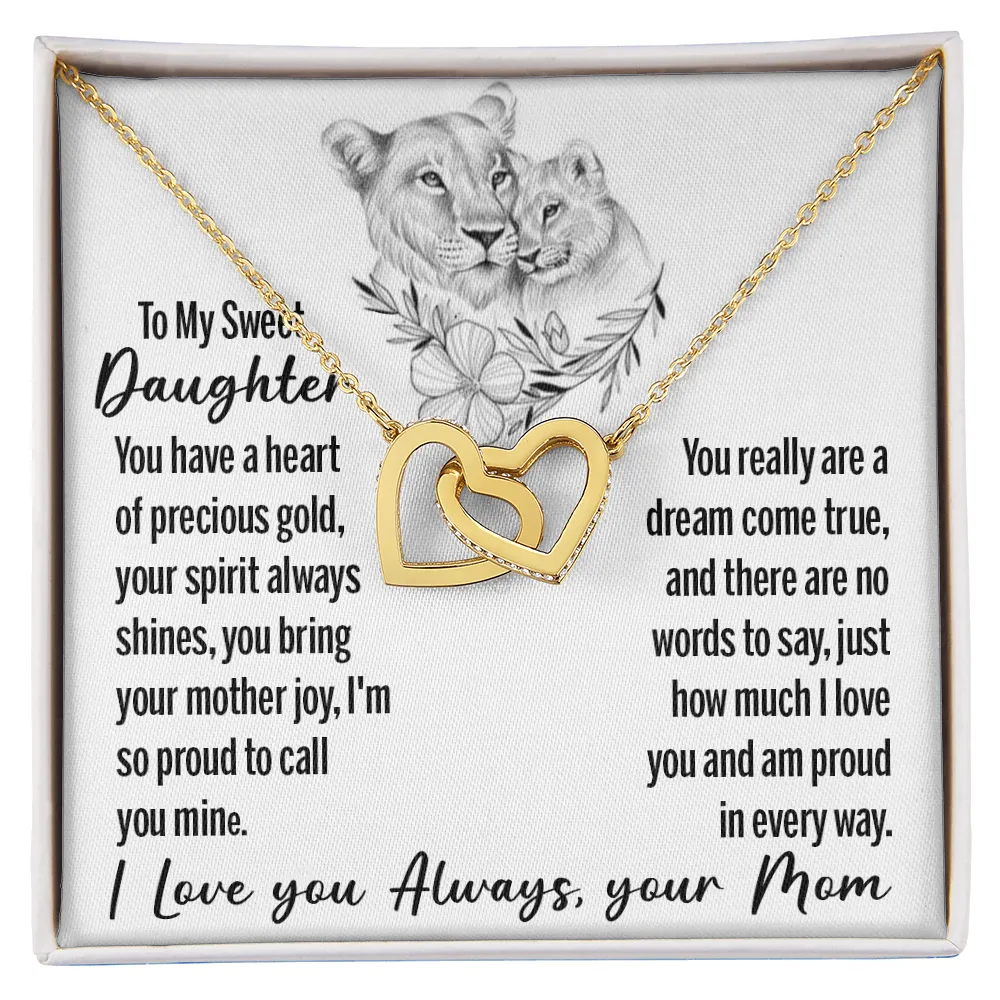 Daughter Necklace Gift From Mom - You Bring Your Mother Joy