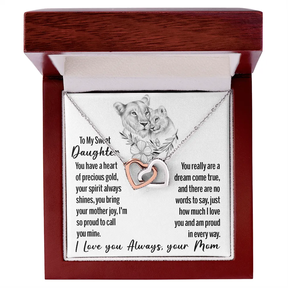 Daughter Necklace Gift From Mom - You Bring Your Mother Joy