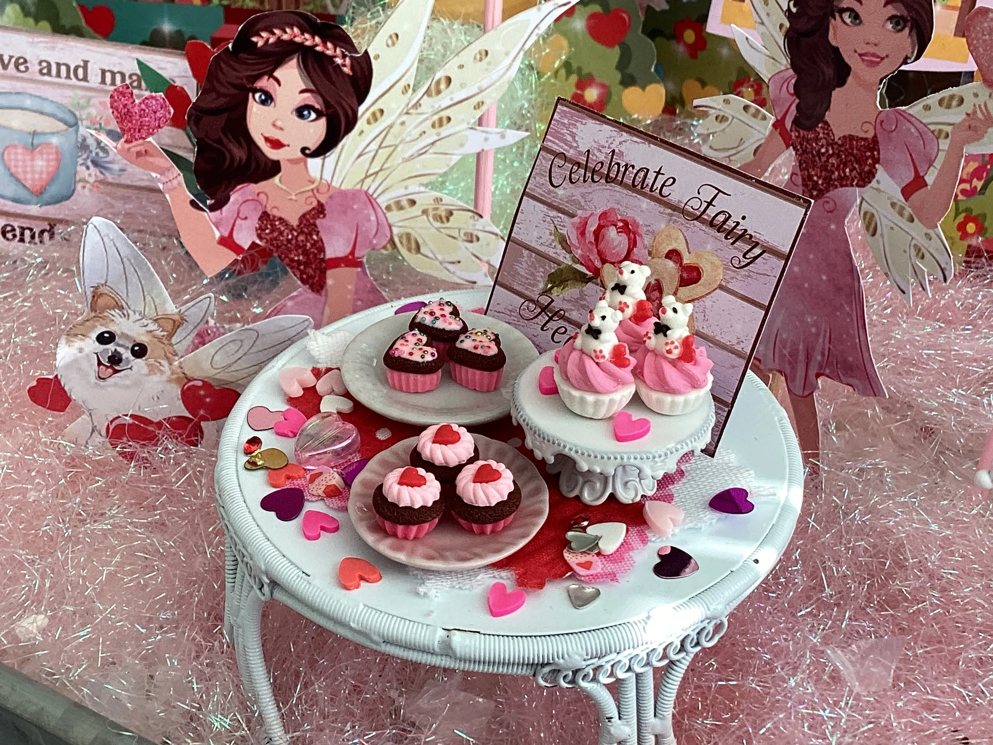 💗Day 11~ Magical Miniature Valentine's Day Cupcakes!