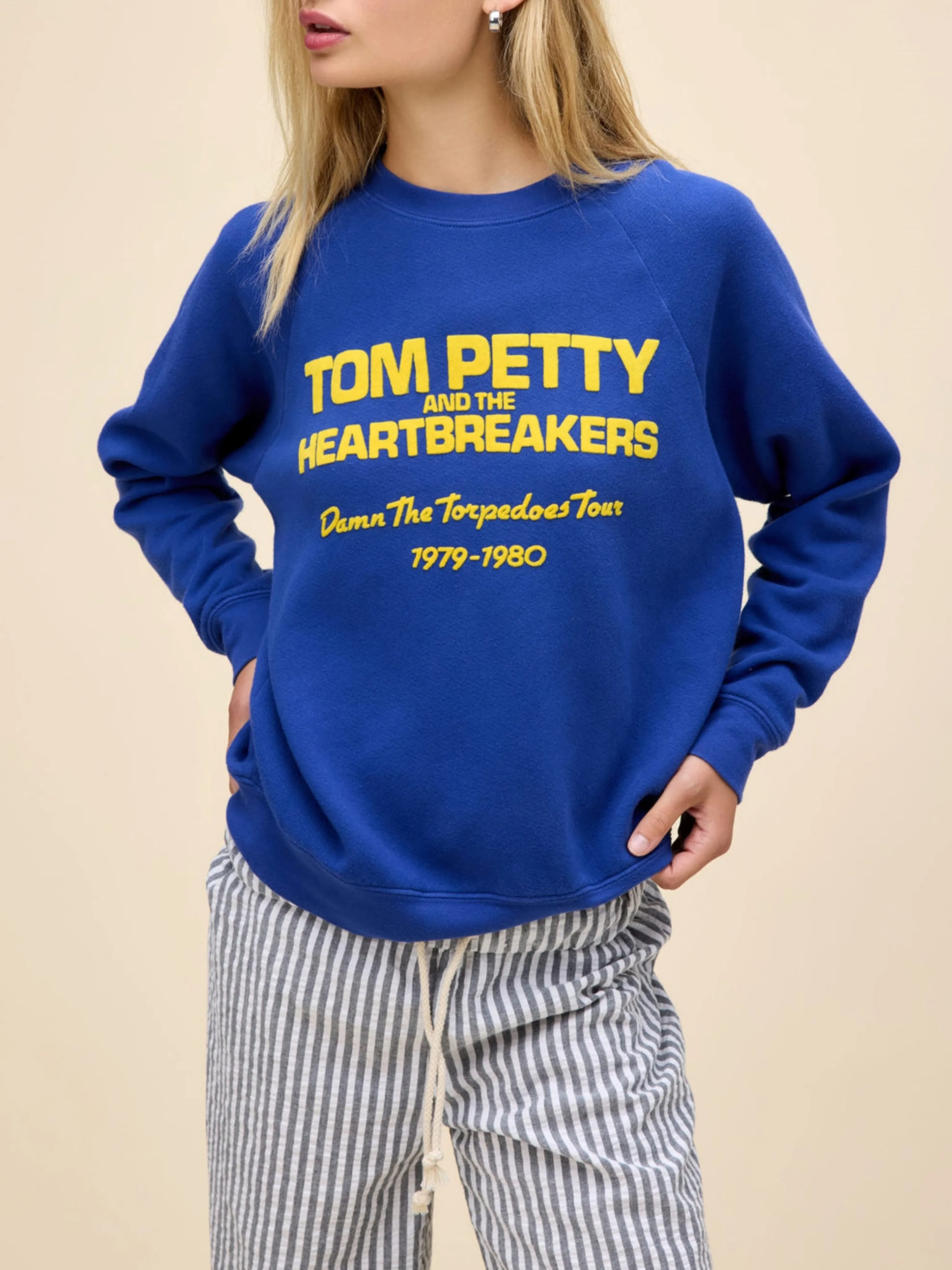DAYDREAMER Tom Petty Damn The Torpedoes Vintage Sweatshirt