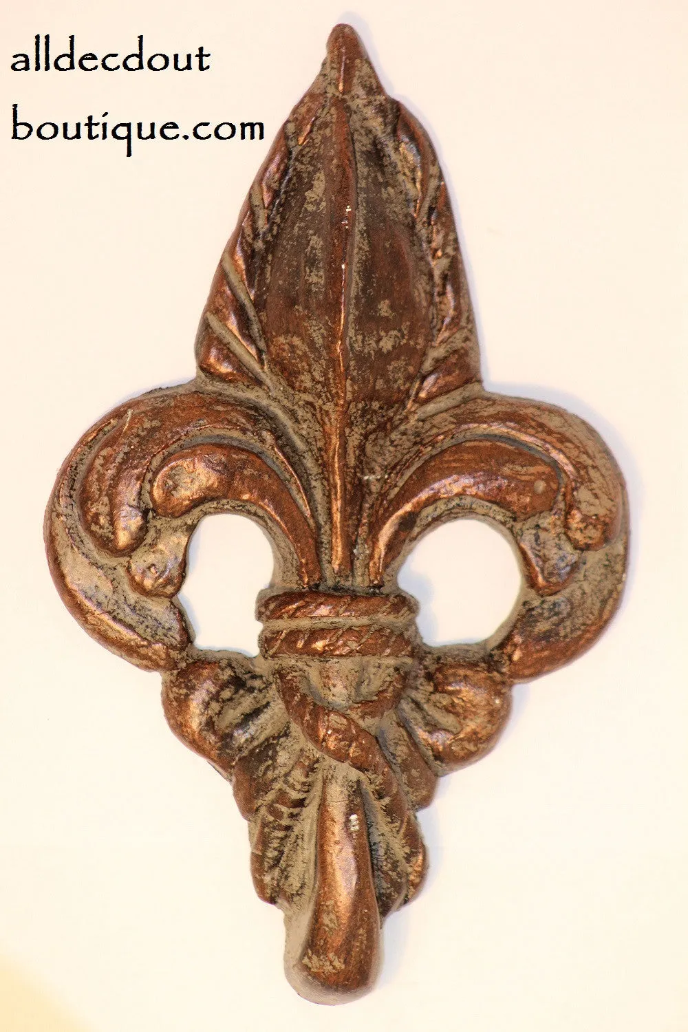 Decorative Candle Pin | "Blank" Extra Large Fleur De Lis