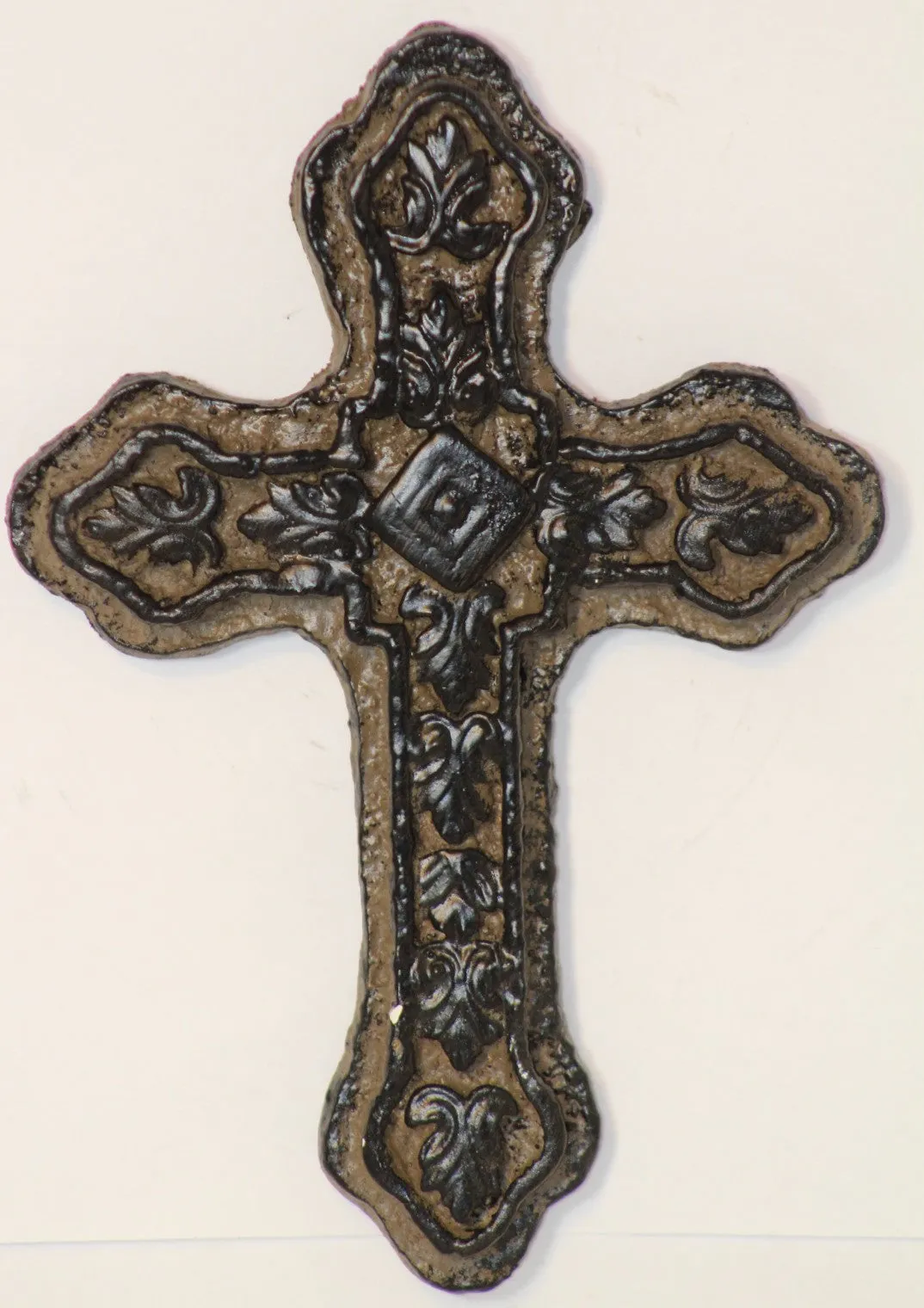Decorative Candle Pin | "Blank" Large Cross
