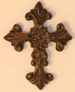Decorative Candle Pin | "Blank" Medium Cross