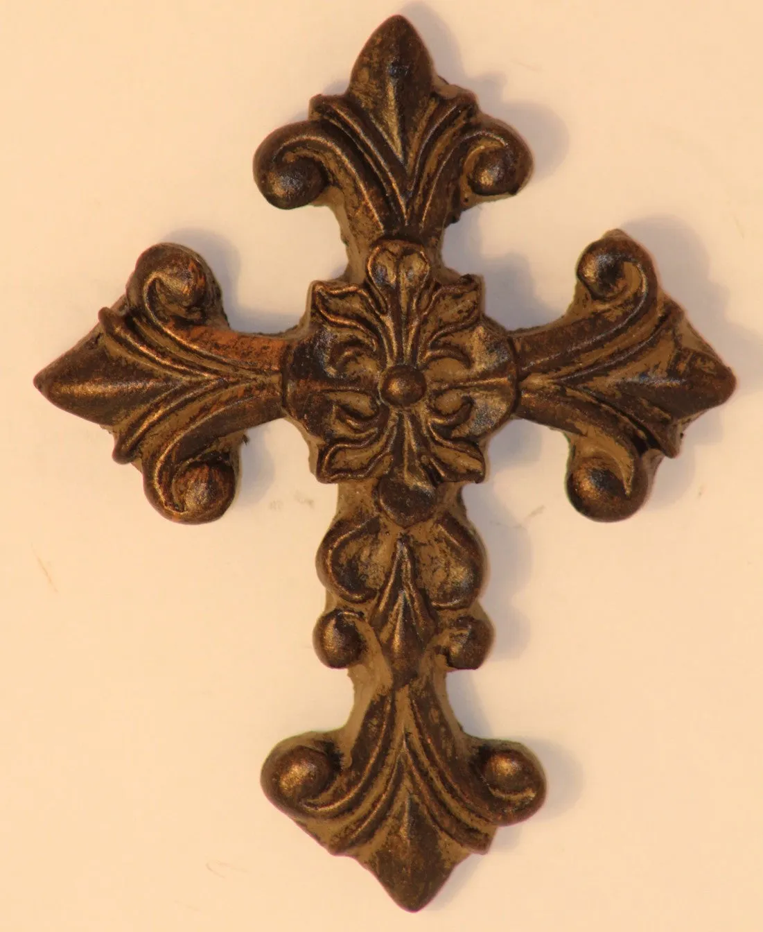 Decorative Candle Pin | "Blank" Medium Cross