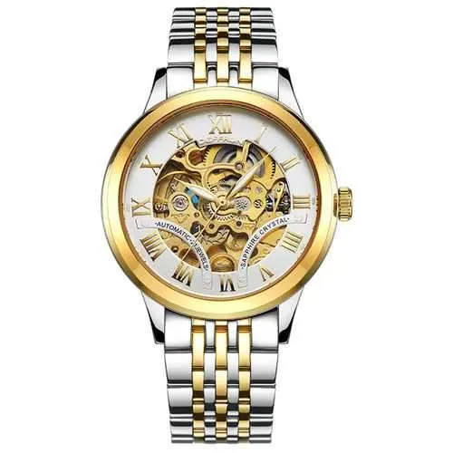 DEFFRUN DM0001 Roman Number 3D Dial Case Men Watch