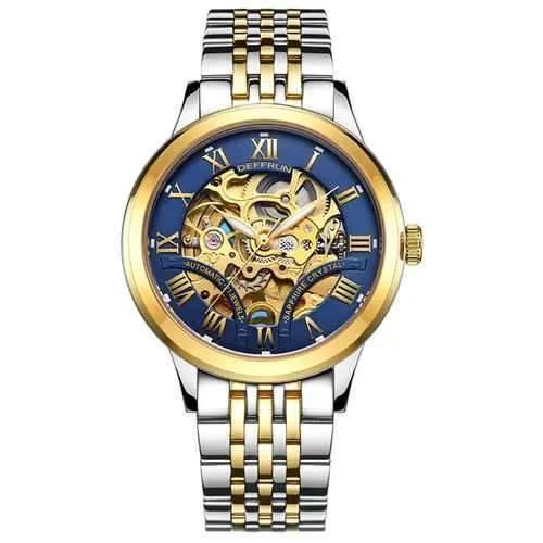 DEFFRUN DM0001 Roman Number 3D Dial Case Men Watch