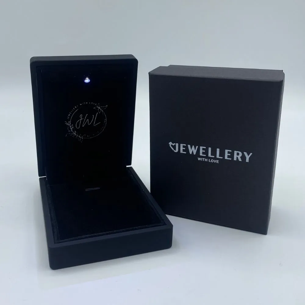 Deluxe Box & Premium Gift Bag with Luxury Tissue Wrap & Polishing Cloth