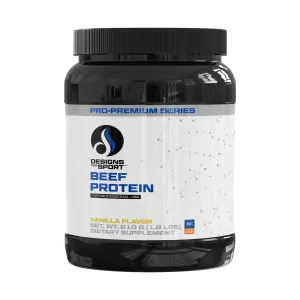 Designs for Sport Beef Protein - Vanilla Flavor