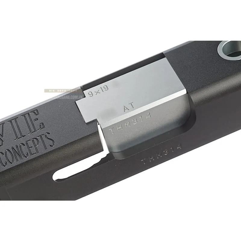 Detonator Slide Set for Tokyo Marui Model 17 - Aluminum Blac
