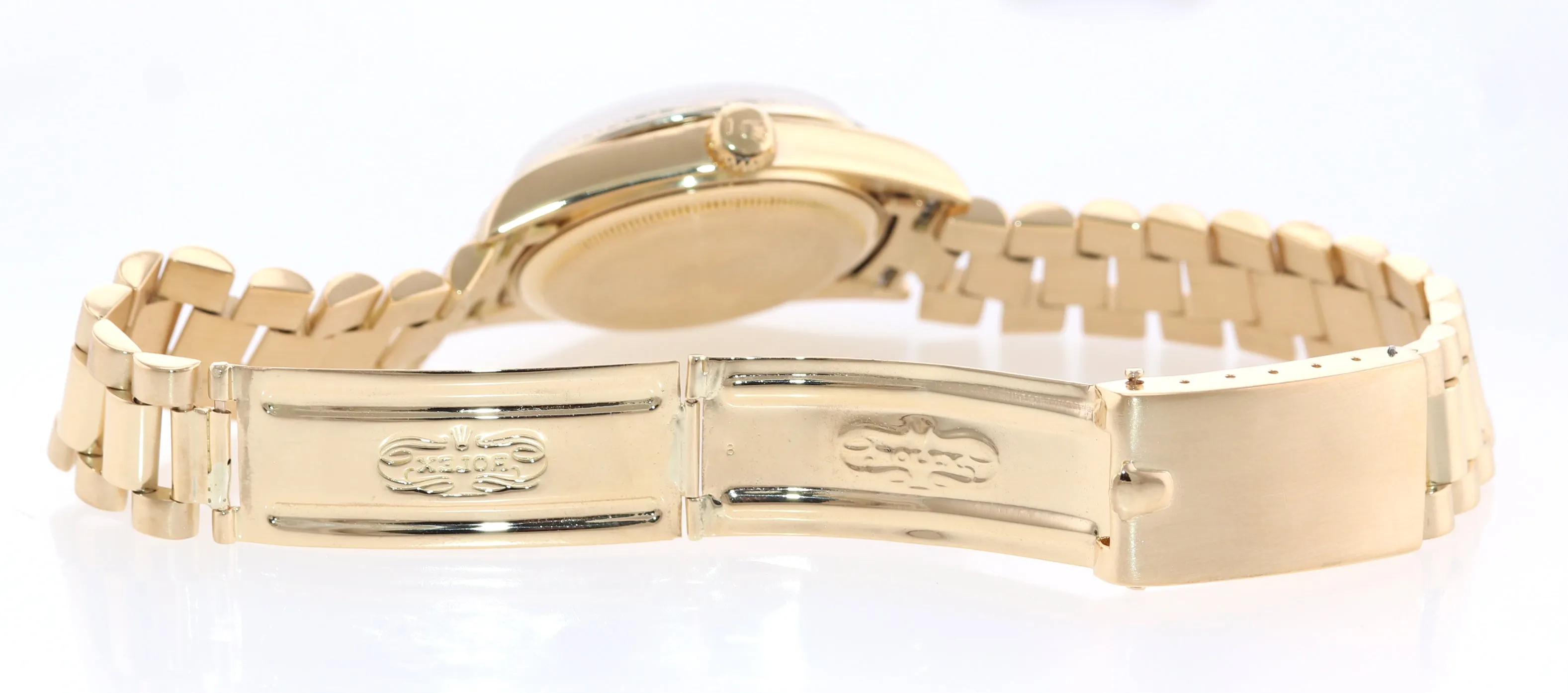 DIAMONDS Rolex Day-Date President 1803 18k Yellow Gold MOP Diamond Watch