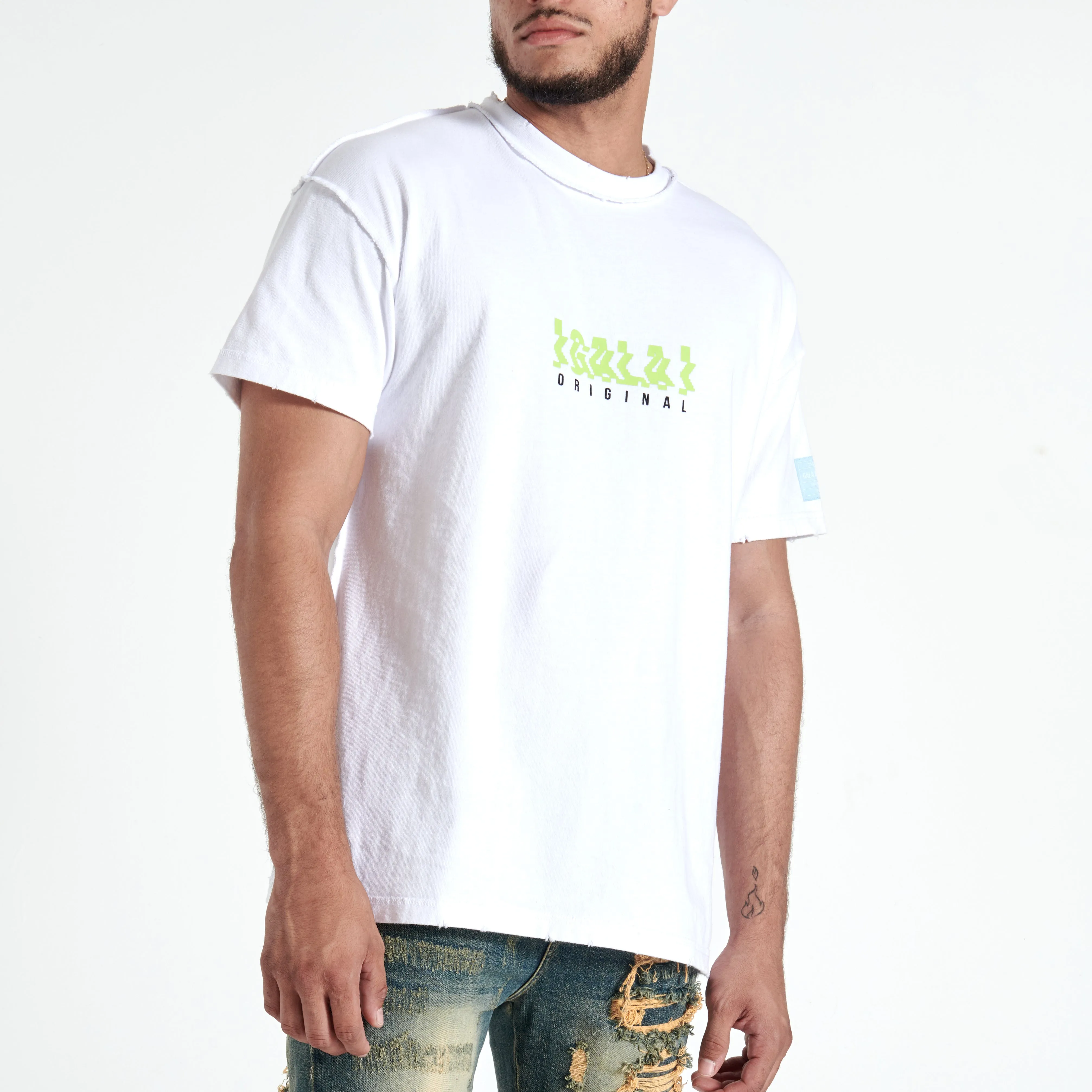 DIGITAL DANCE TEE (WHITE)