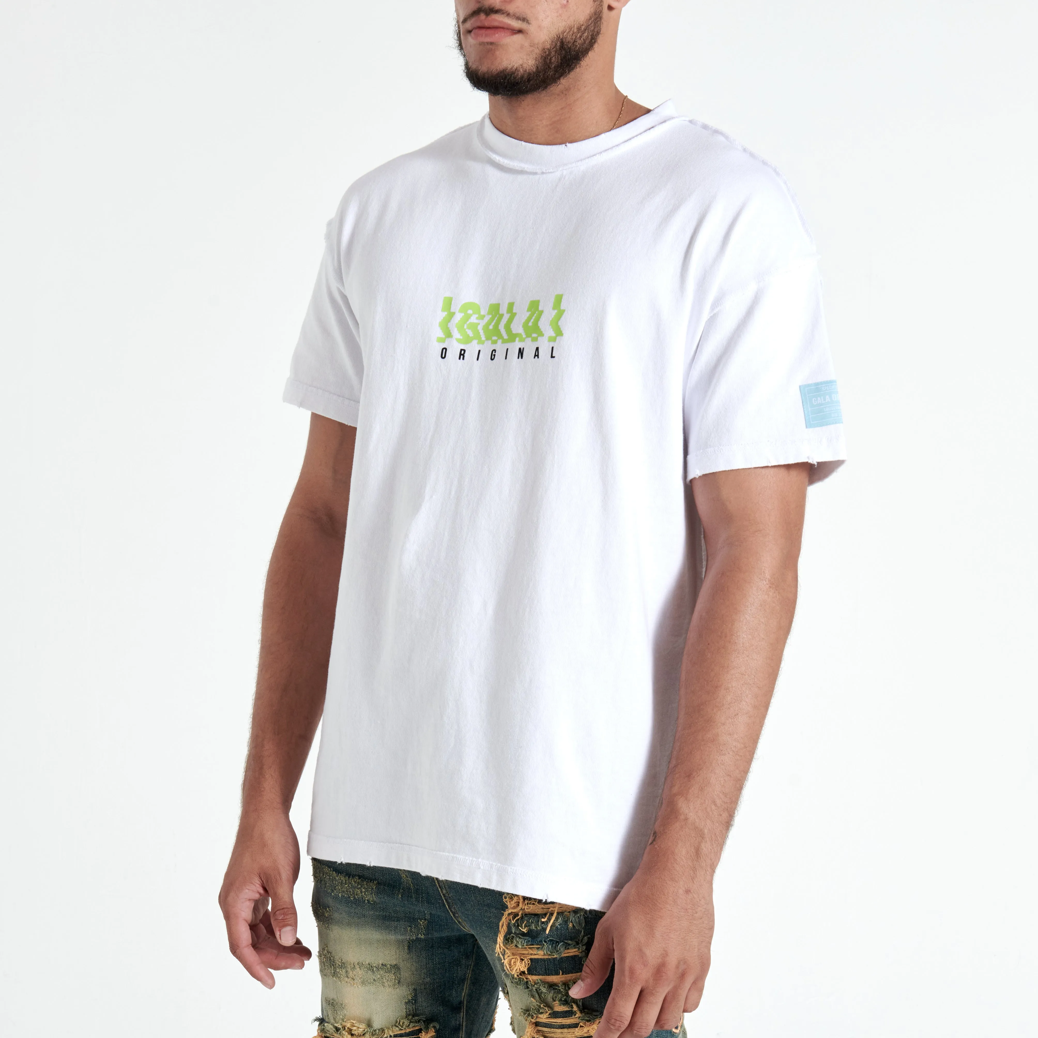 DIGITAL DANCE TEE (WHITE)