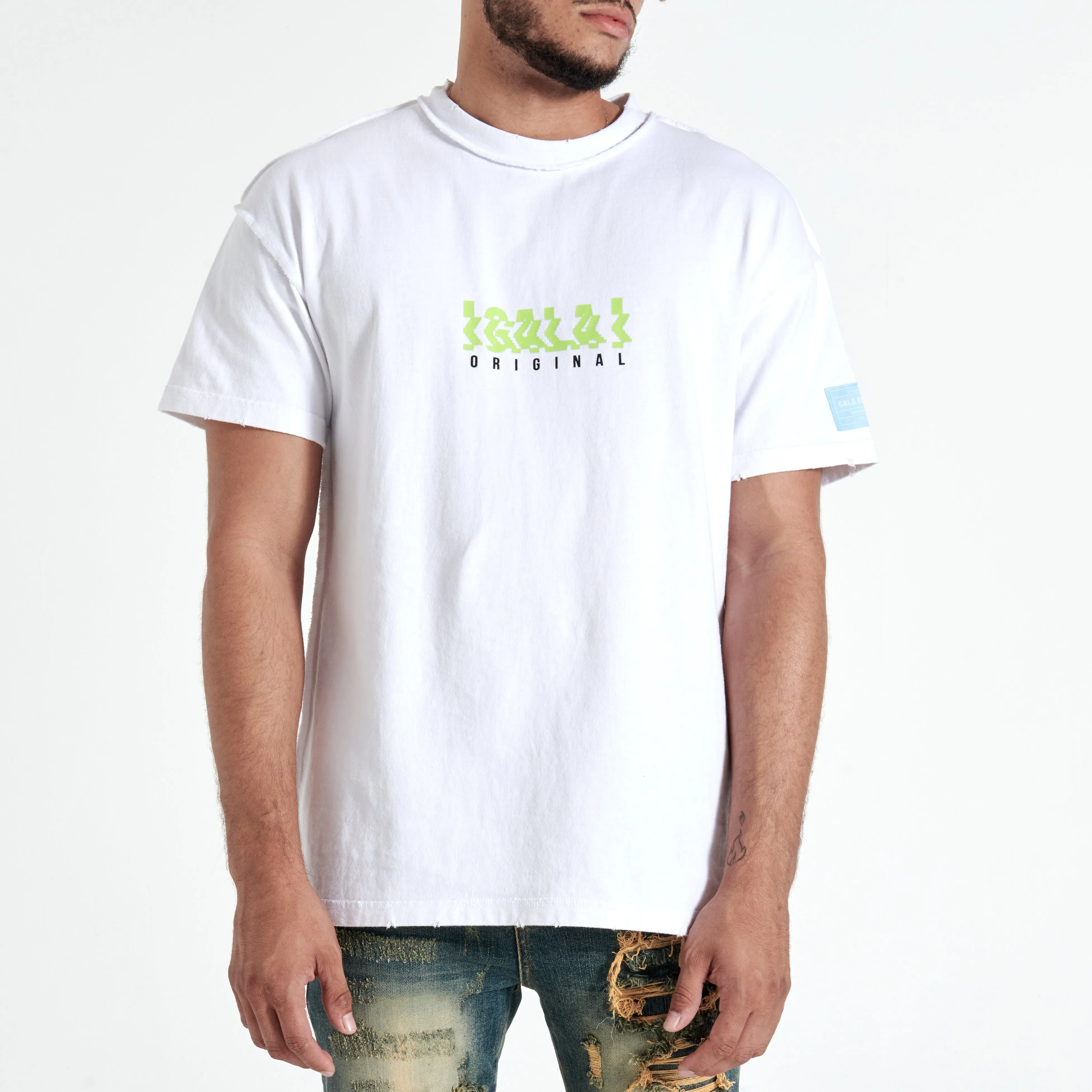 DIGITAL DANCE TEE (WHITE)
