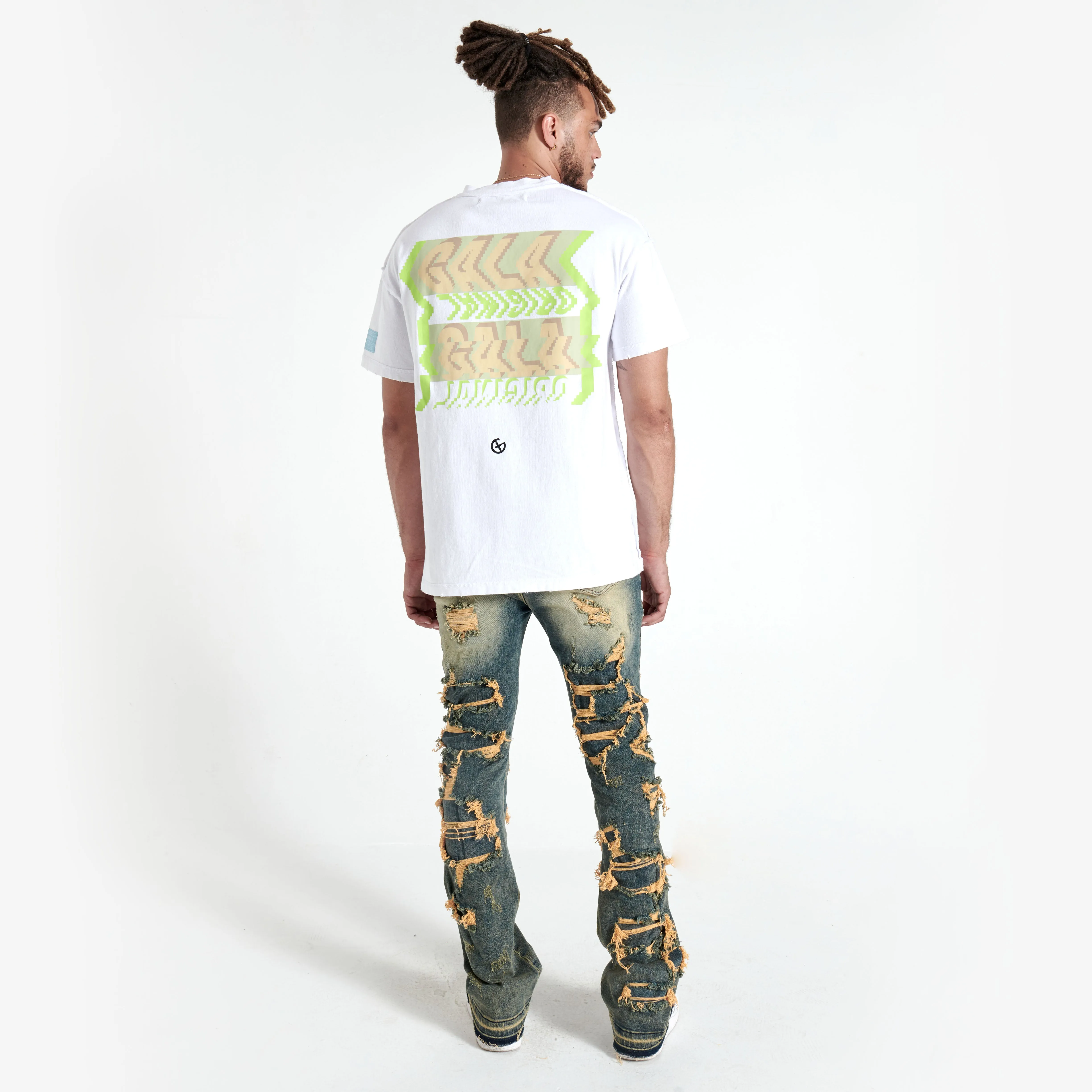 DIGITAL DANCE TEE (WHITE)