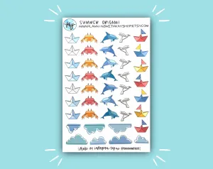 DIGITAL DOWNLOAD Summer Origami